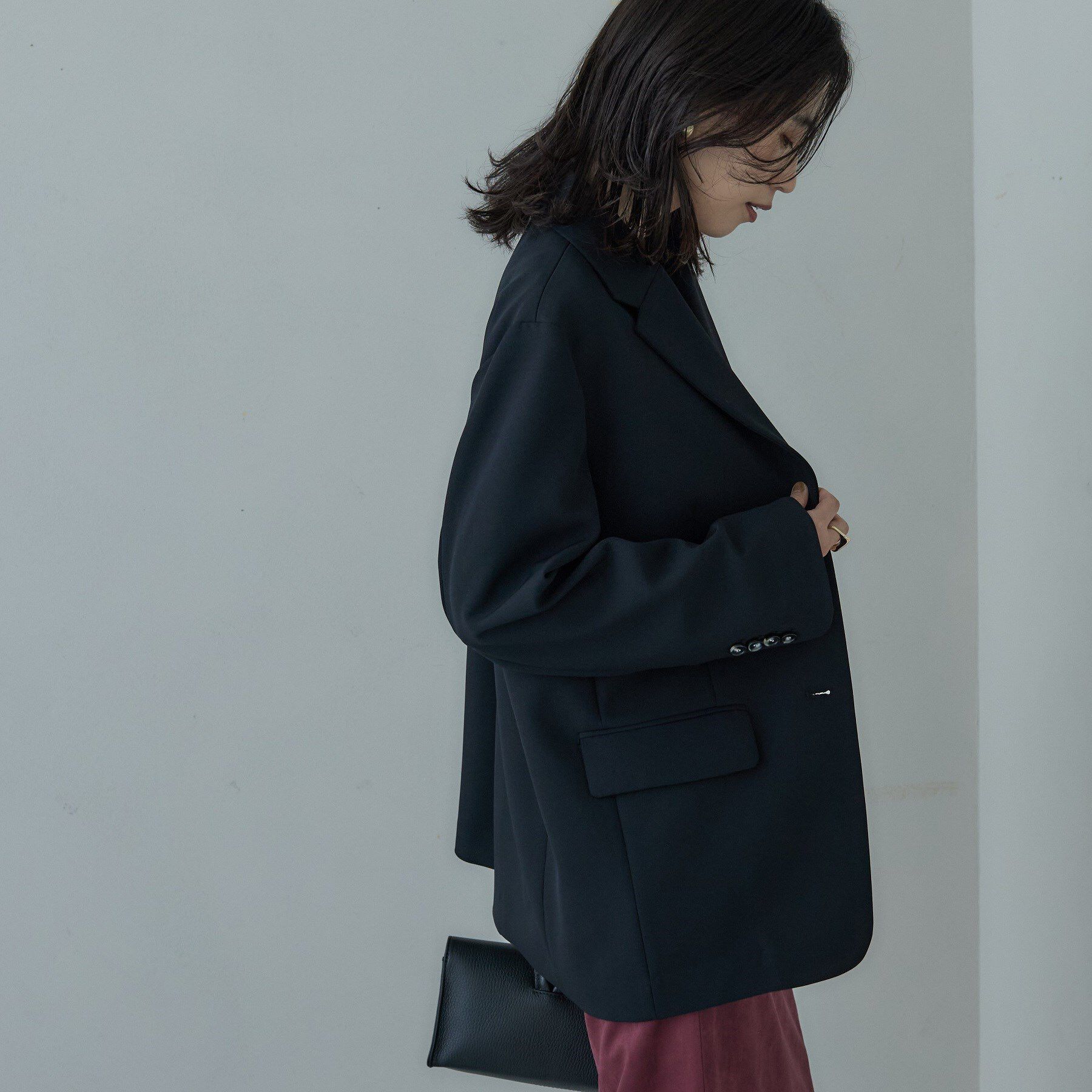 GALLEST「ダブルクロスオーバージャケット」|テーラードジャケット|