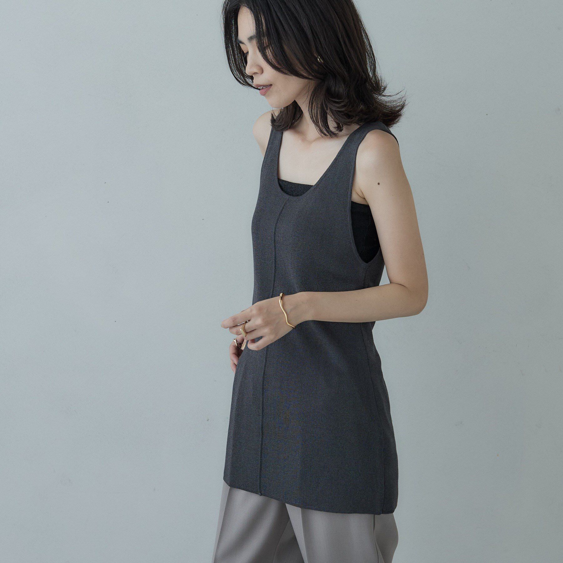 GALLEST「ロングニットタンク」|ニット・セーター|