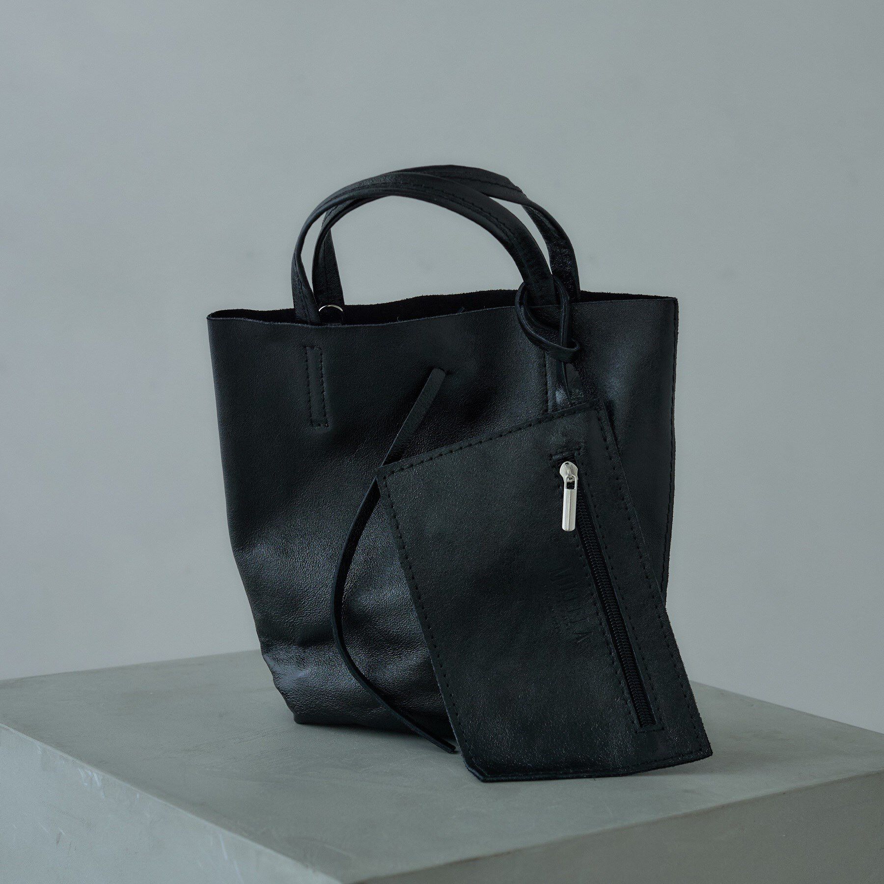 GALLEST「【MILLELA FIRENZE】メタリックミニトートバッグ」|トートバッグ|ブラック(019)