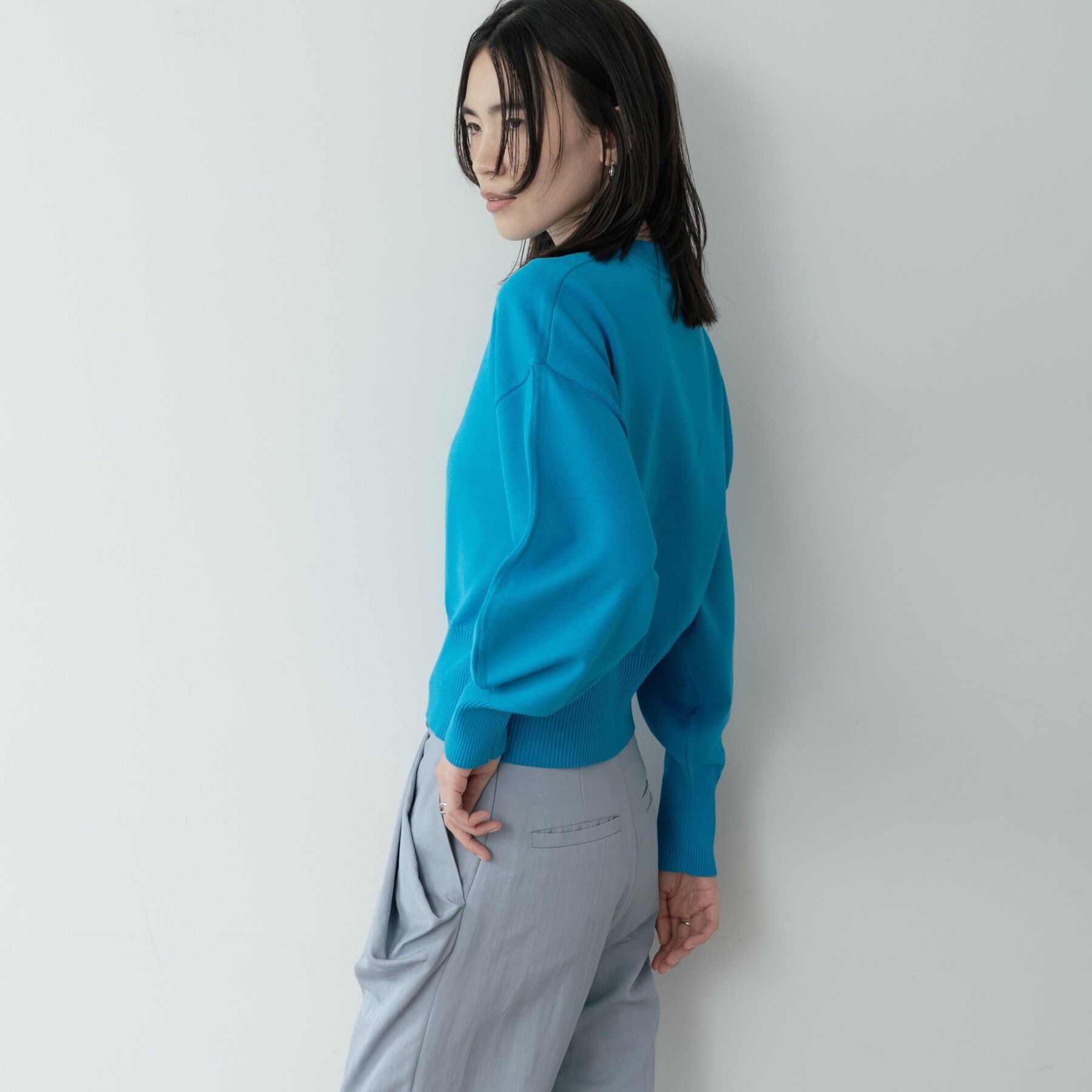 GALLEST「Timeless｜フォルムロゴニット」|ニット・セーター|