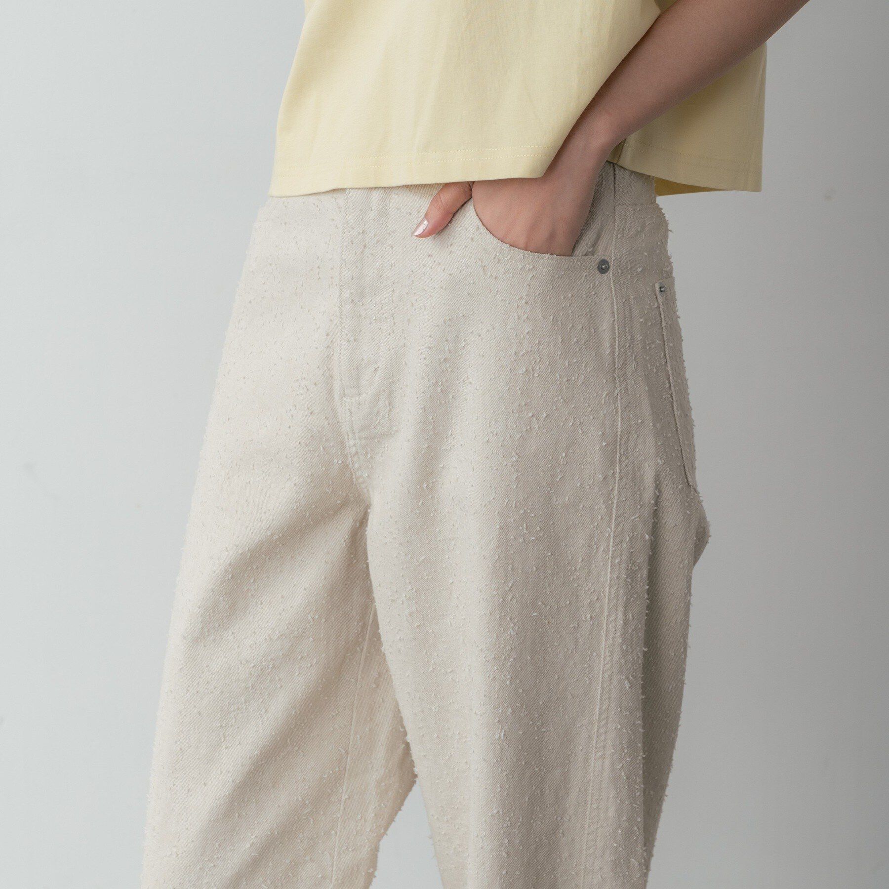 GALLEST「グレイニーコットンワイドパンツ」|その他|
