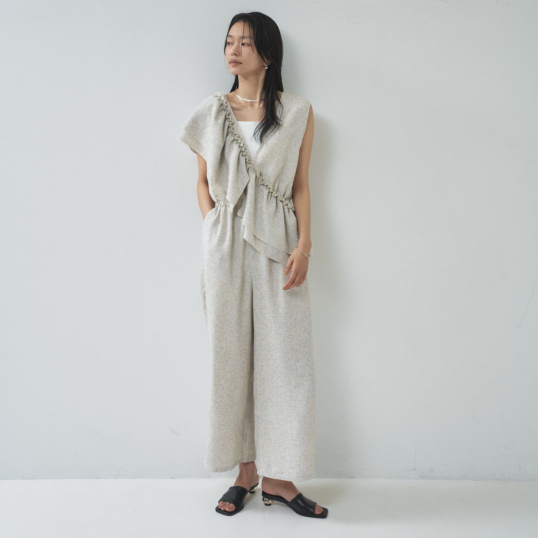 GALLEST「【一部店舗限定】4WAYツイードオールインワン」|オールインワン|オフホワイト(403