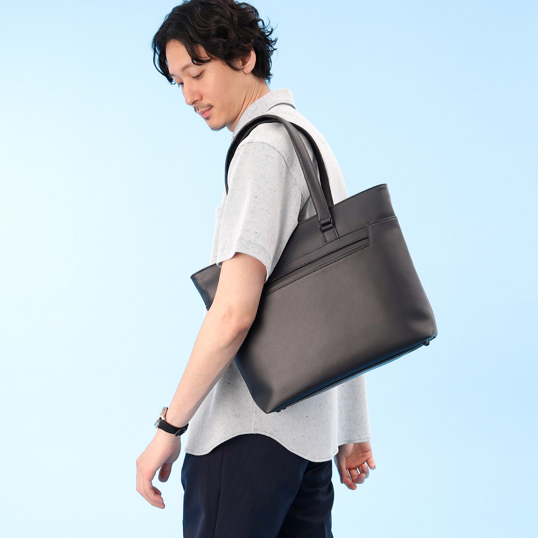 TAKEO KIKUCHI「【撥水】ライトウェイト トートバッグ」|トートバッグ|