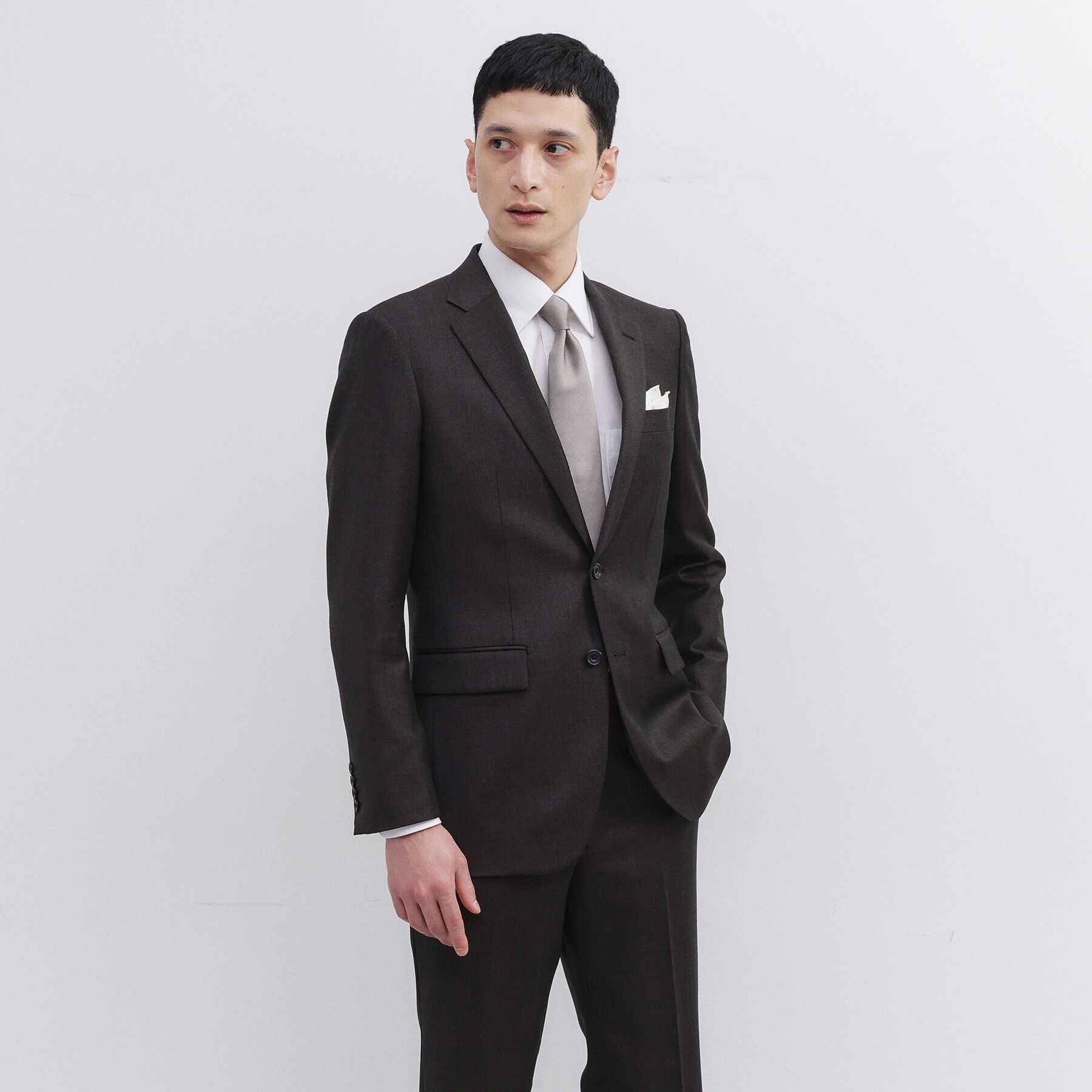 TAKEO KIKUCHI「シャイニーシャークピンヘッド スーツ/3ピース対応可」|スーツ|