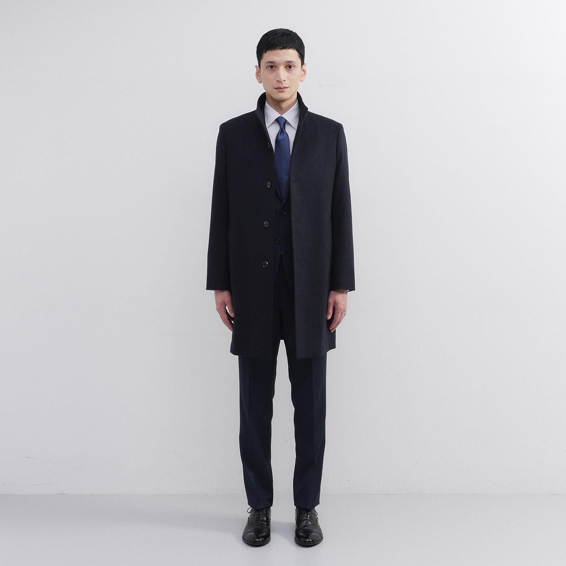 TAKEO KIKUCHI「【ウールカシミヤブレンド】ビーバー調 スタンドカラー コート」|その他|