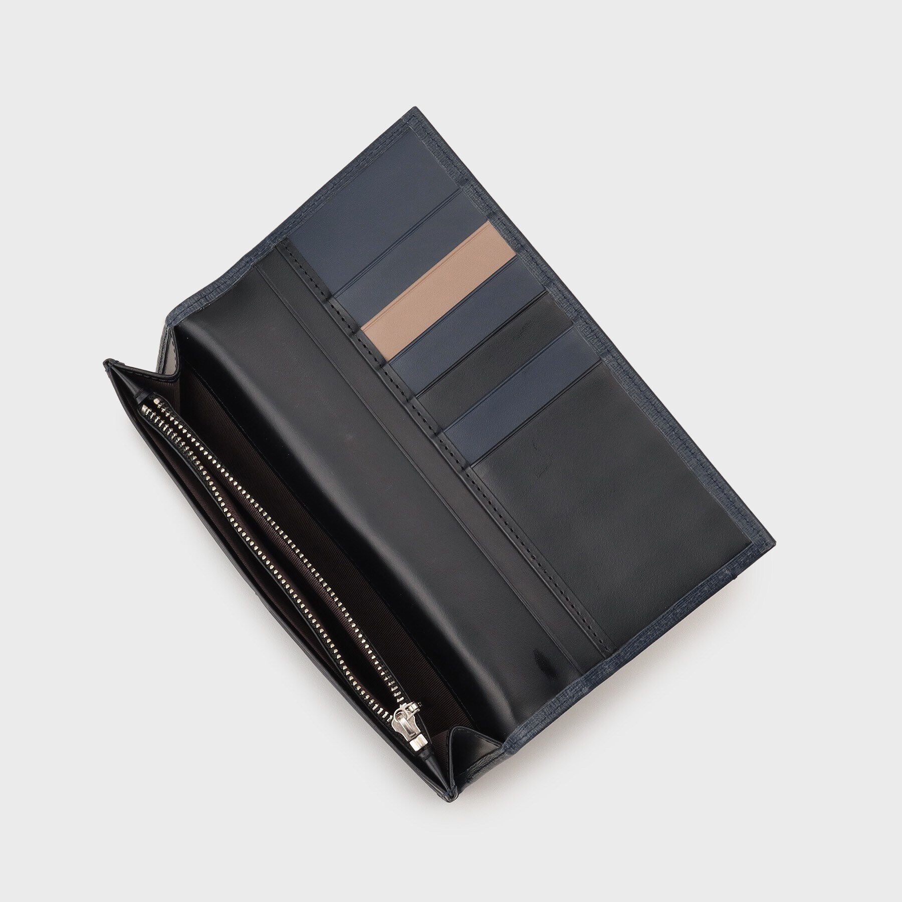 TAKEO KIKUCHI「配色型押しレザー 長財布」|財布|