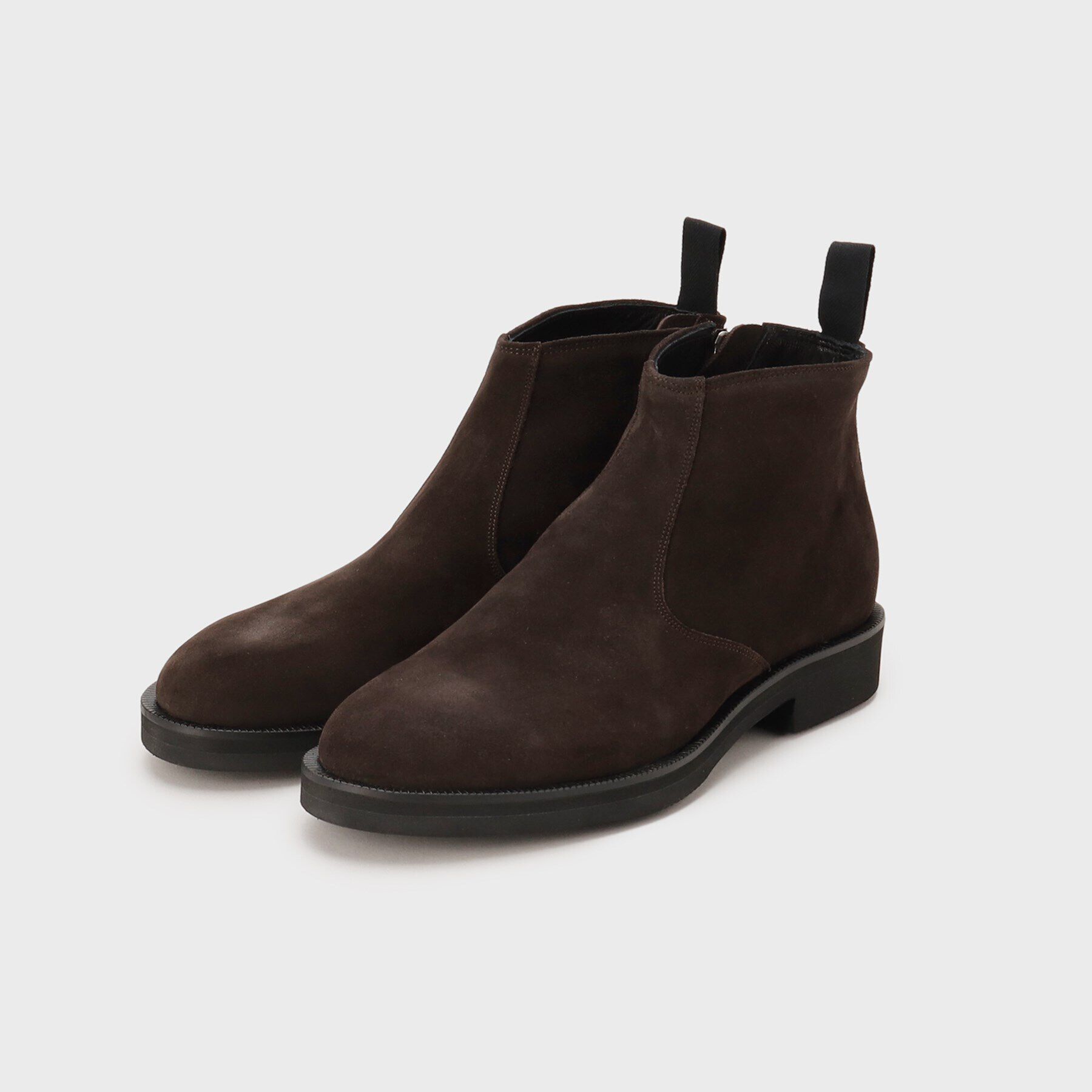 TAKEO KIKUCHI「【THE FLAGSHIP】サイドジップ ショートブーツ」|ショートブーツ|