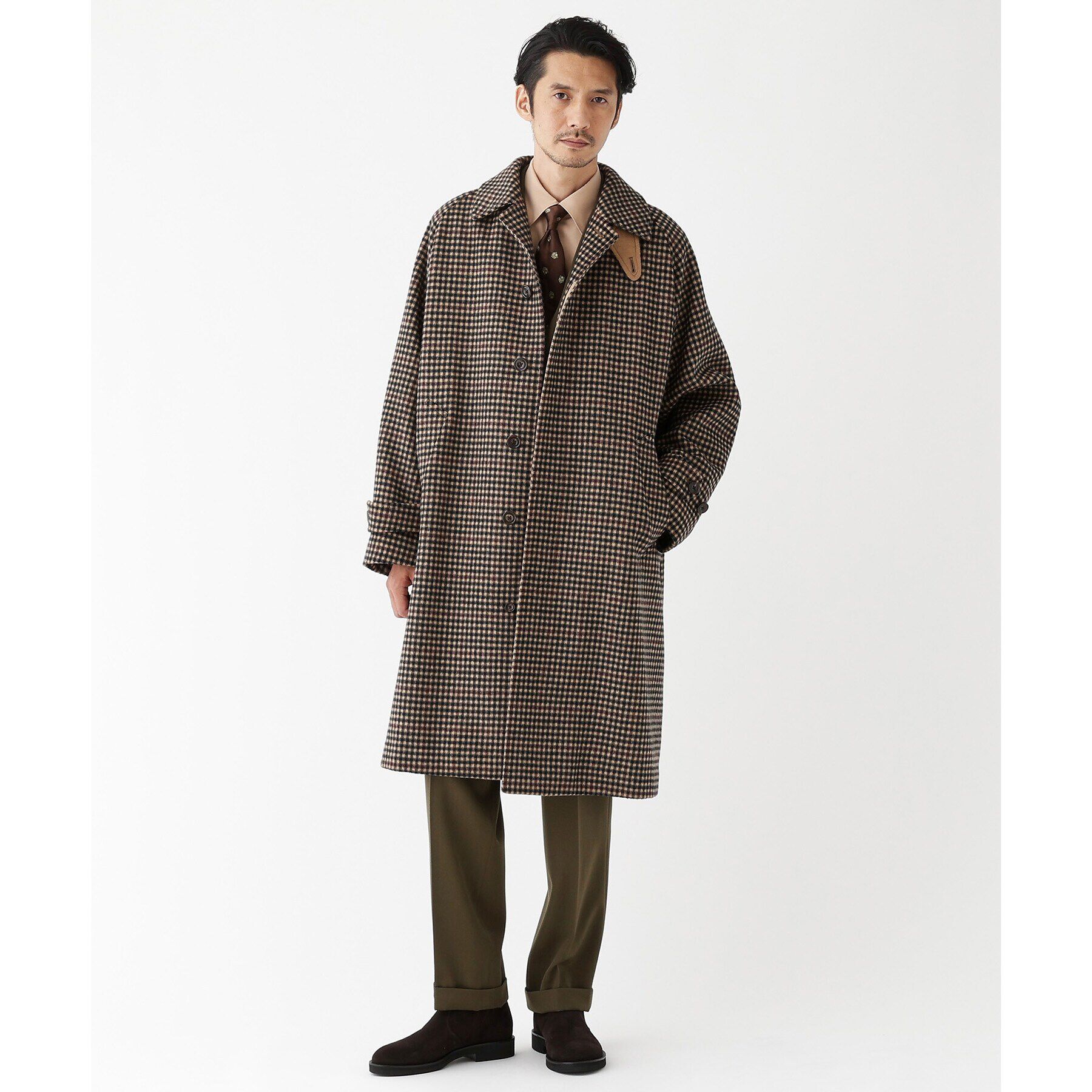 TAKEO KIKUCHI「【THE FLAGSHIP】サイドジップ ショートブーツ」|ショートブーツ|