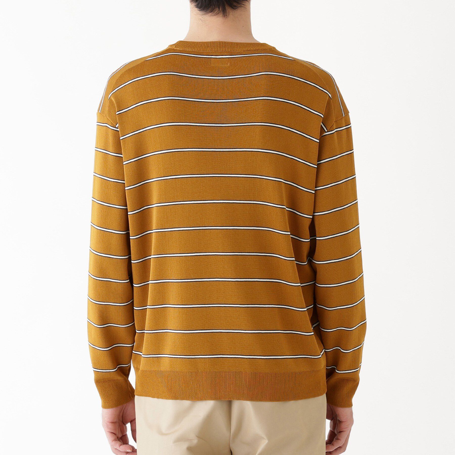 TAKEO KIKUCHI「【THE FLAGSHIP】ボーダー プルオーバー ニット」|ニット・セーター|