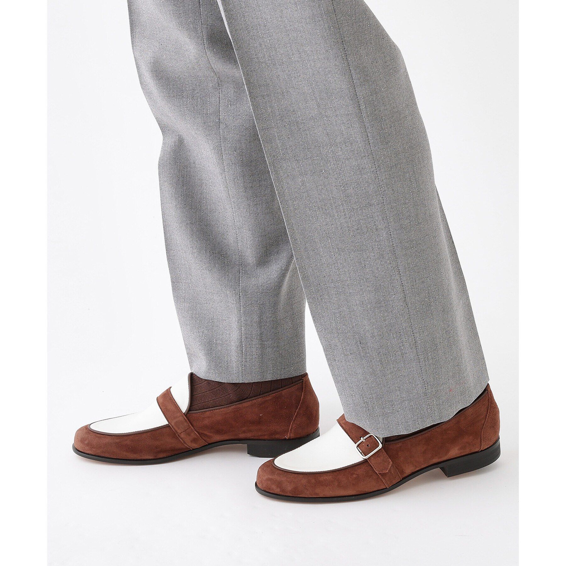 TAKEO KIKUCHI「【THE FLAGSHIP】ゴードスエード スリッポン ローファー」|ビジネス・ドレスシューズ|