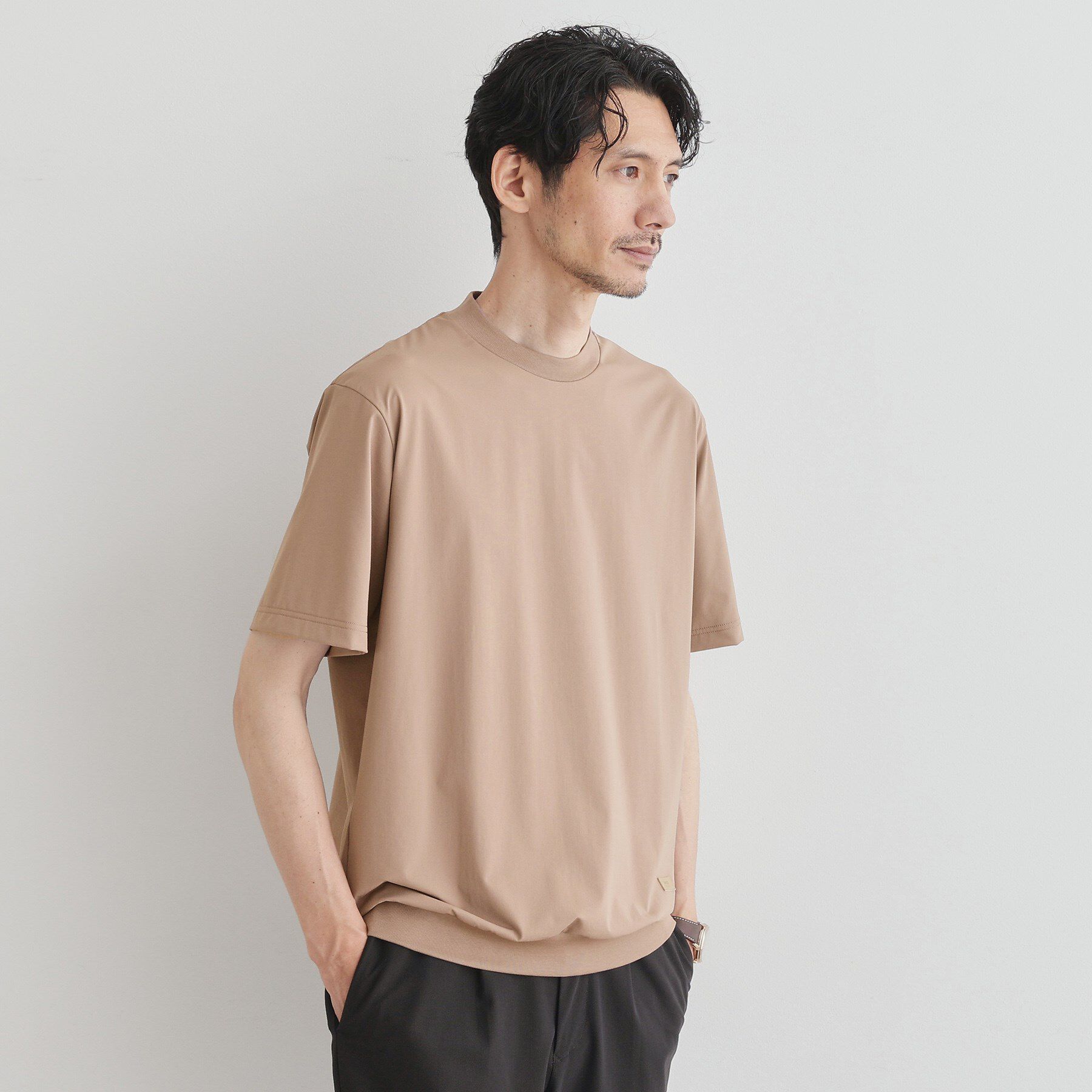 TAKEO KIKUCHI「【COOL CITY WEAR】テーラードTシャツ /接触冷感」|Tシャツ・カットソー|