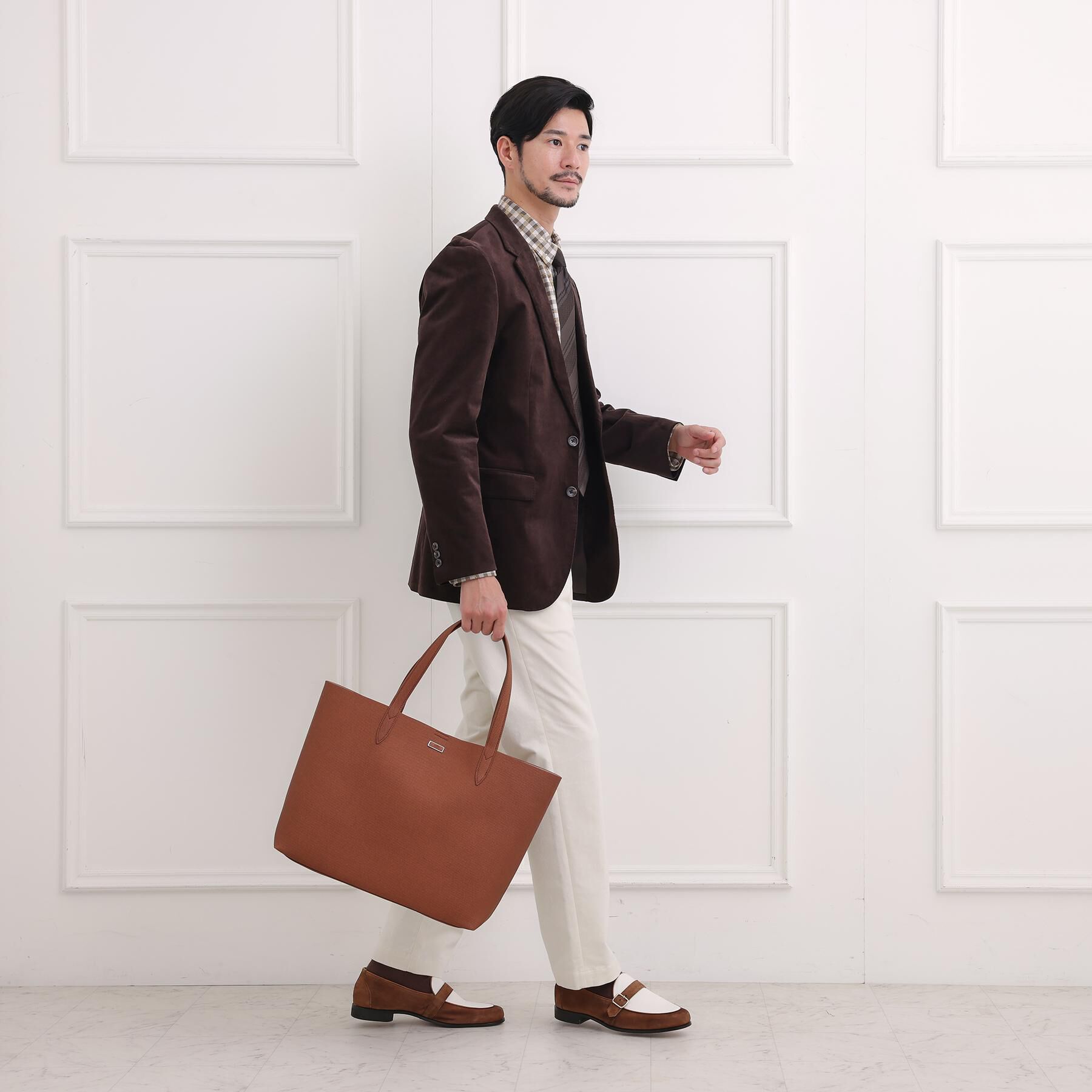 TAKEO KIKUCHI「PUボンディングトートバッグ」|トートバッグ|