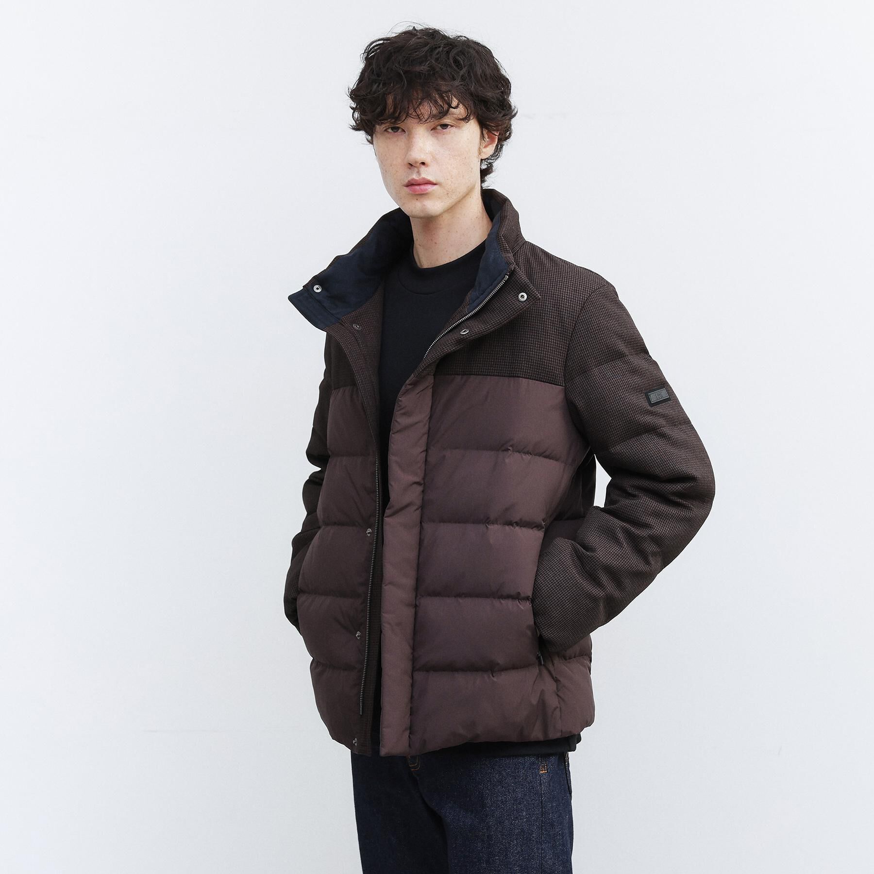 TAKEO KIKUCHI「カラーコンビ ダウンブルゾン」|ダウン|