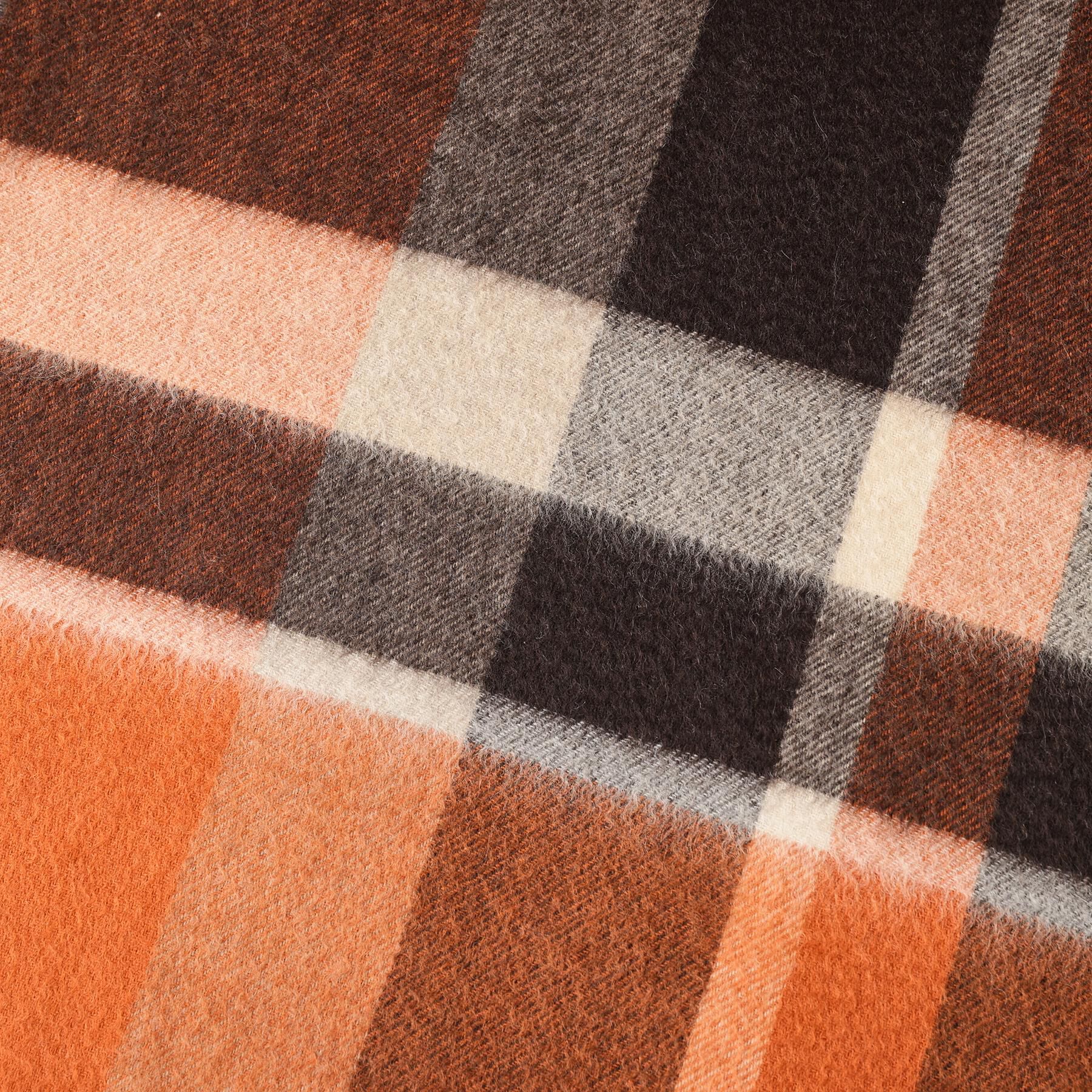 TAKEO KIKUCHI「【洗えるカシミヤ】 ピュアカシミヤ パネルチェックマフラー」|ストール|