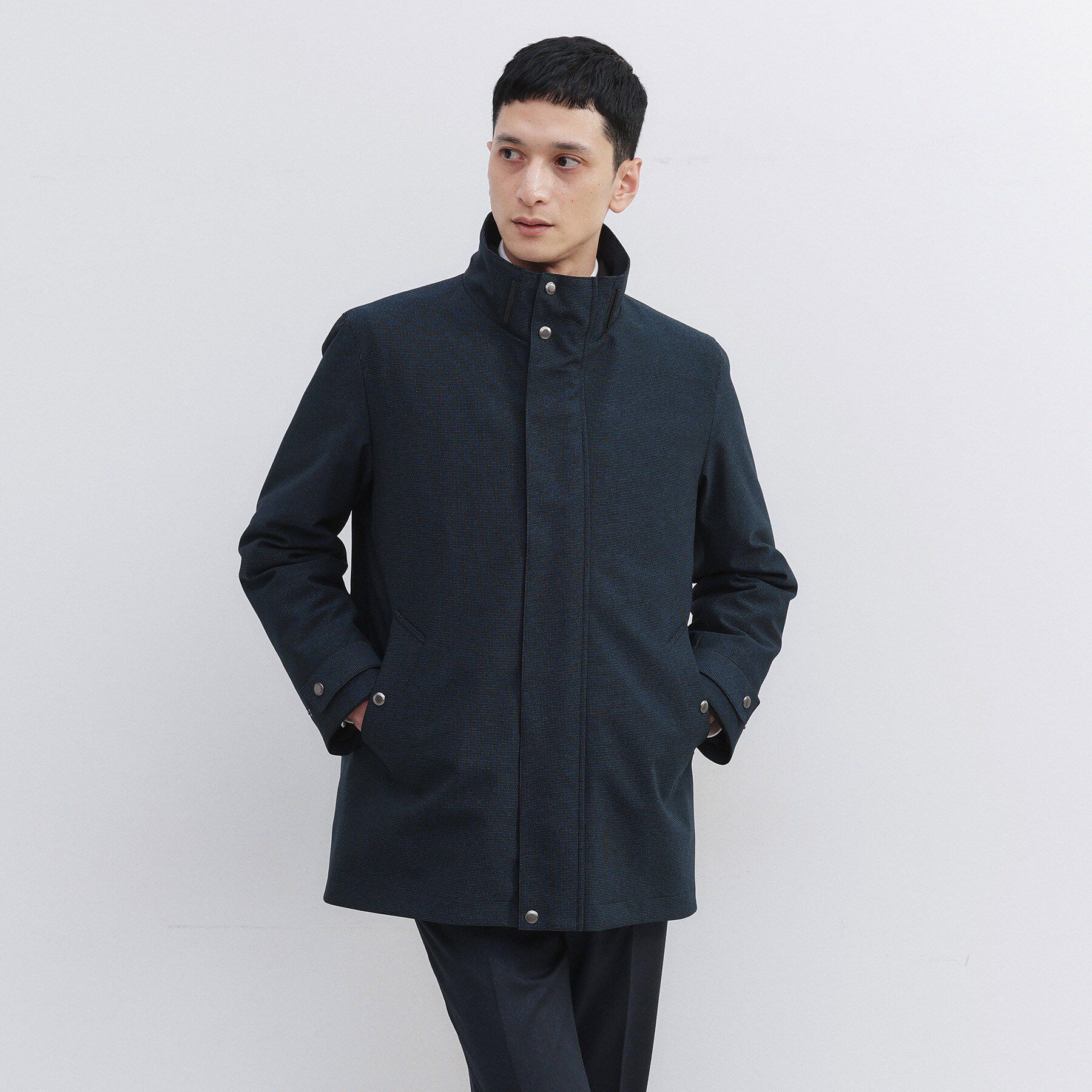 TAKEO KIKUCHI「【3WAY】ドビー ダウンライナー付ブルゾン」|ブルゾン・スタジャン|