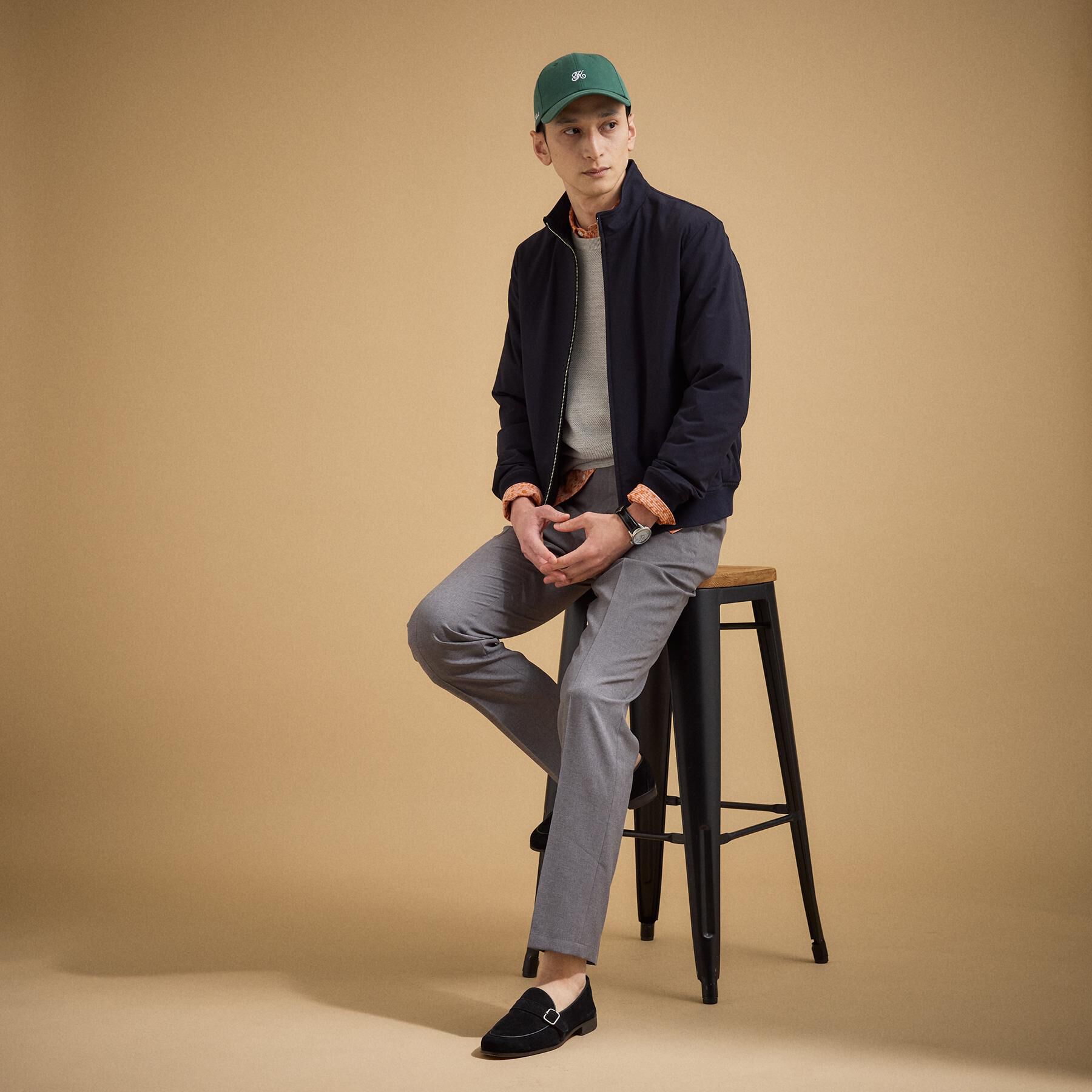 TAKEO KIKUCHI「スタンドカラー ショート リブ ブルゾン」|ブルゾン・スタジャン|