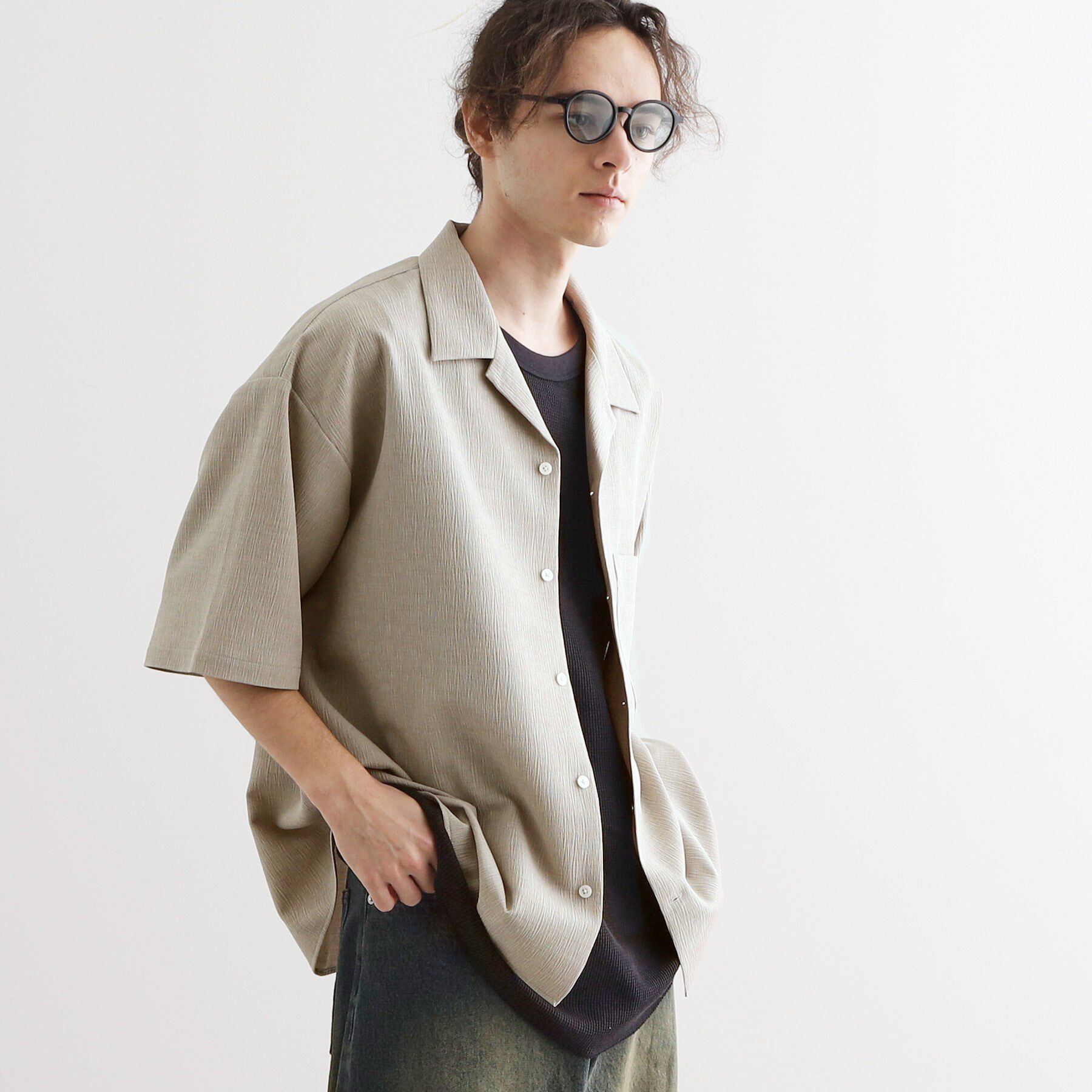 tk.TAKEO KIKUCHI「【セットアップ対応】テッククレープシャツ」|シャツ・ブラウス|