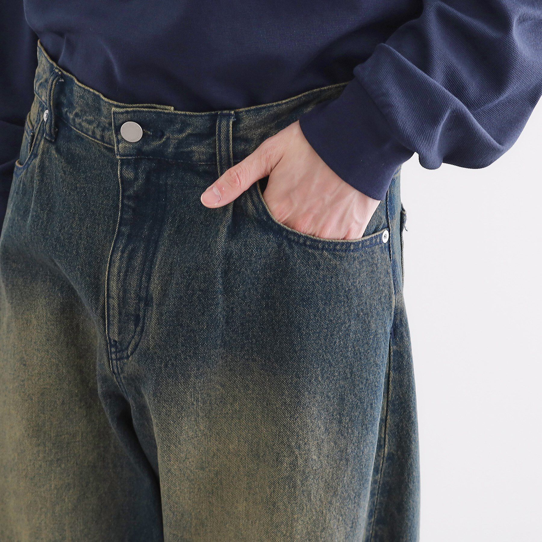 tk.TAKEO KIKUCHI「バレルシルエットパンツ（デニム＆カラーパンツ）」|その他|