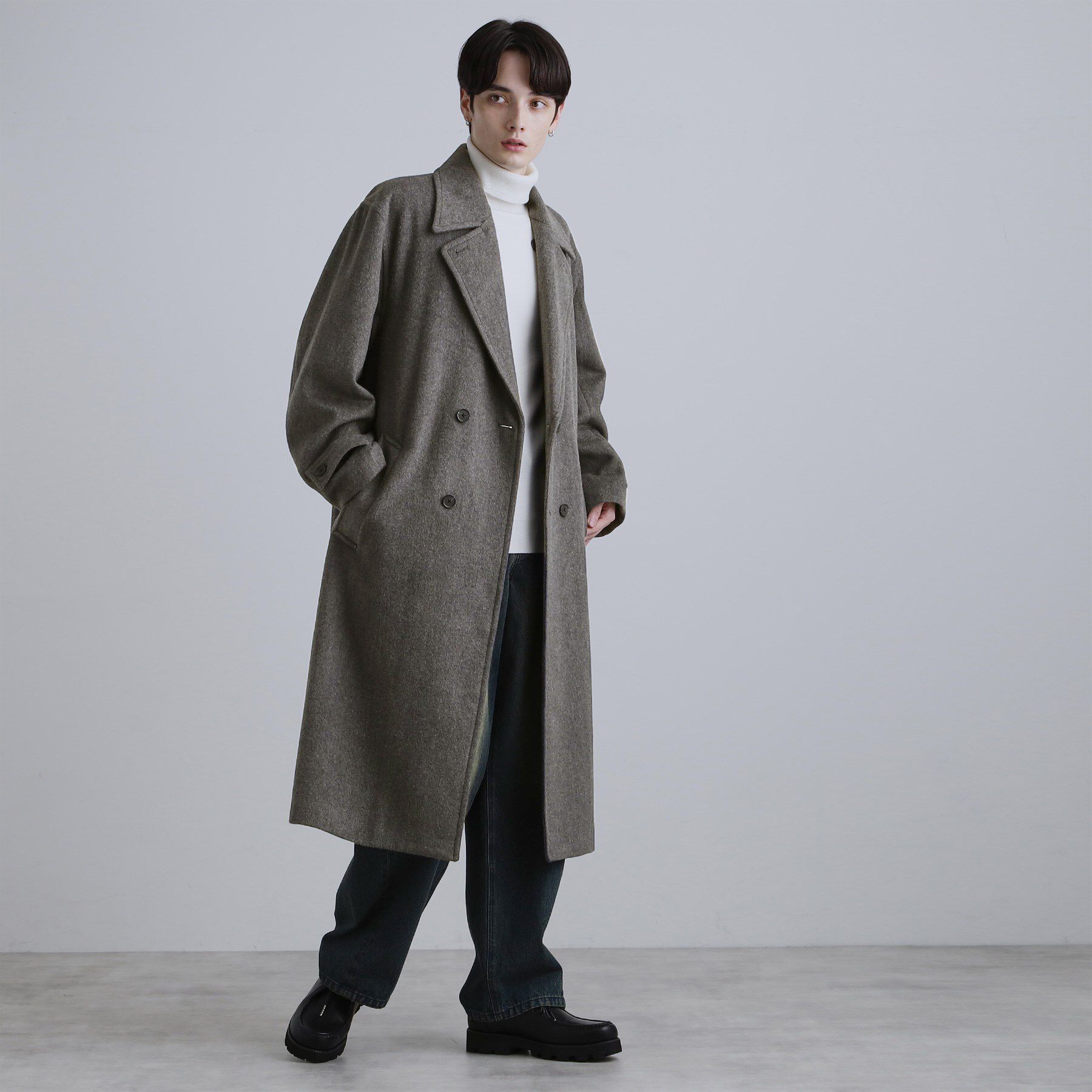 tk.TAKEO KIKUCHI「ダブルオーバーチェスターコート」|その他|