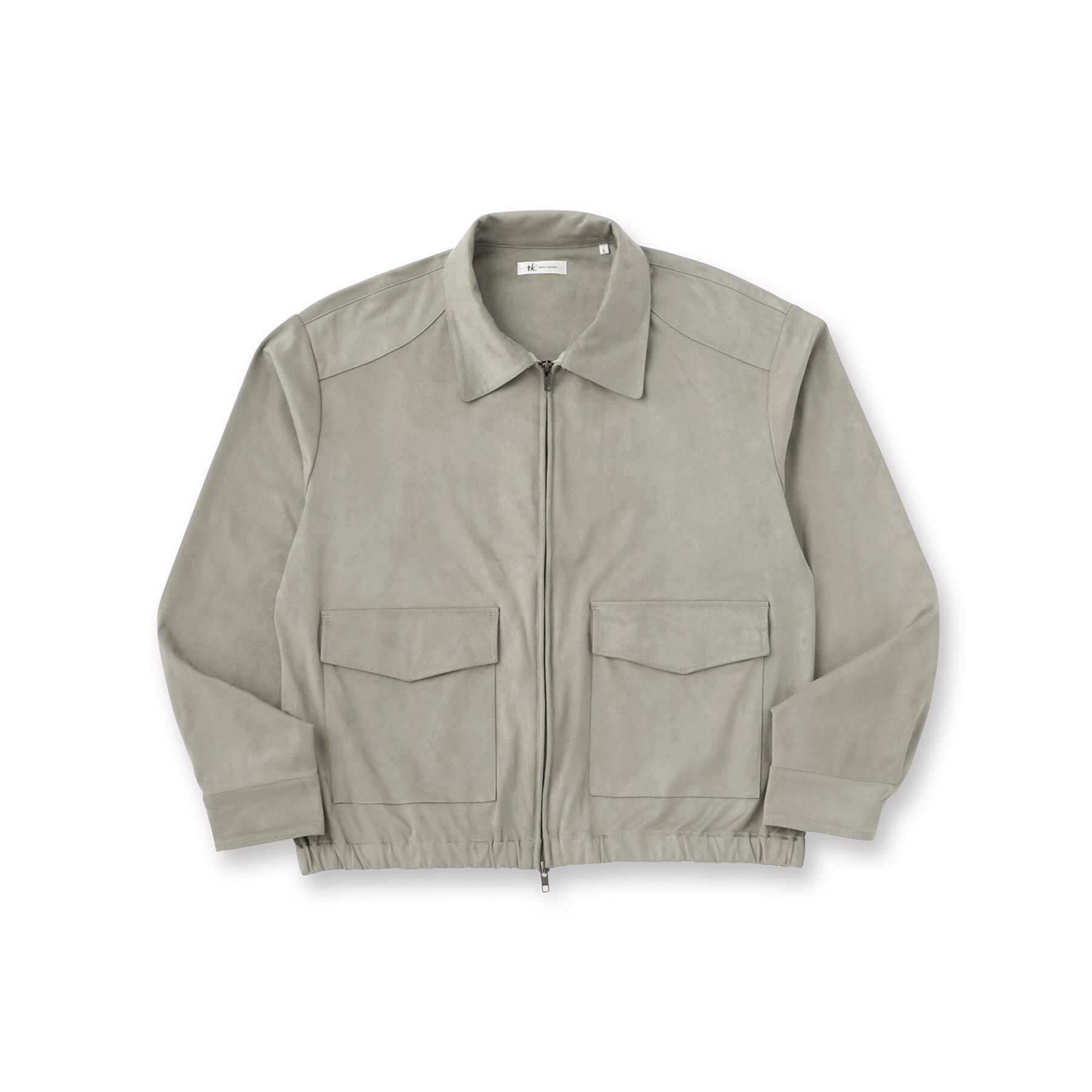 tk.TAKEO KIKUCHI「フェイクスエードシャツアウター」|ブルゾン・スタジャン|