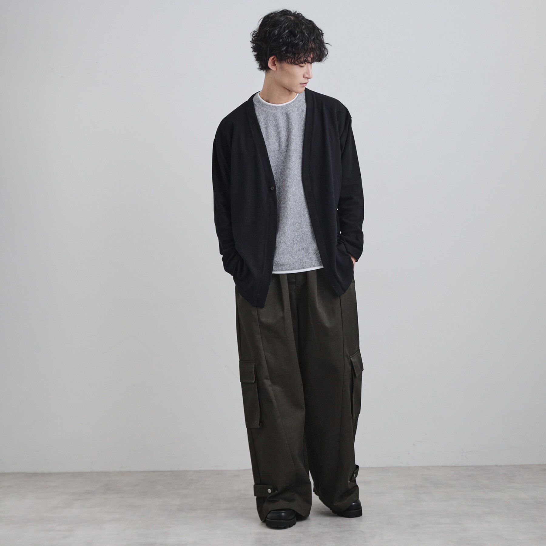 tk.TAKEO KIKUCHI「ウォームトッパーカーディガン」|カーディガン|