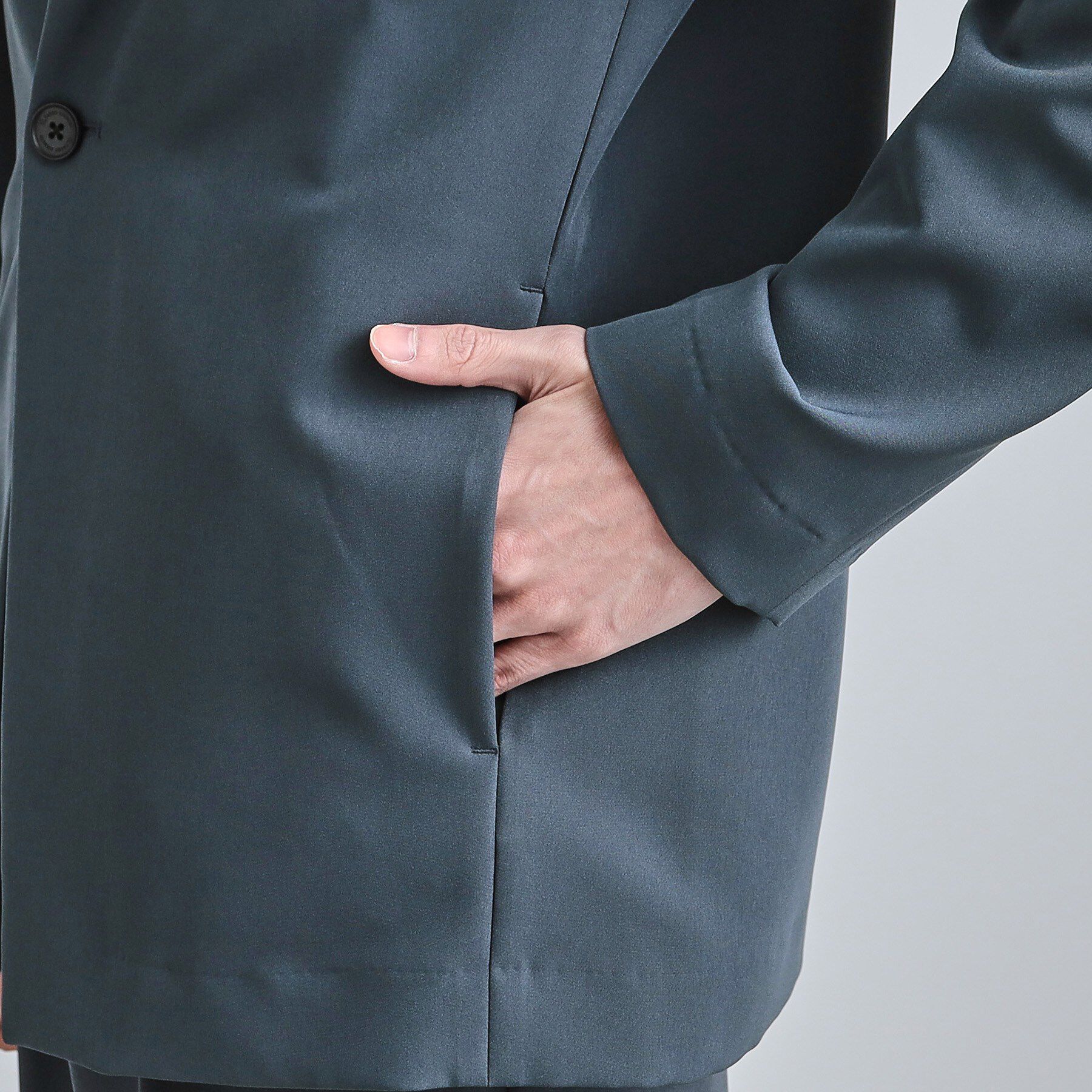 tk.TAKEO KIKUCHI「【セットアップ対応】360度ストレッチノーカラージャケット」|ノーカラージャケット|