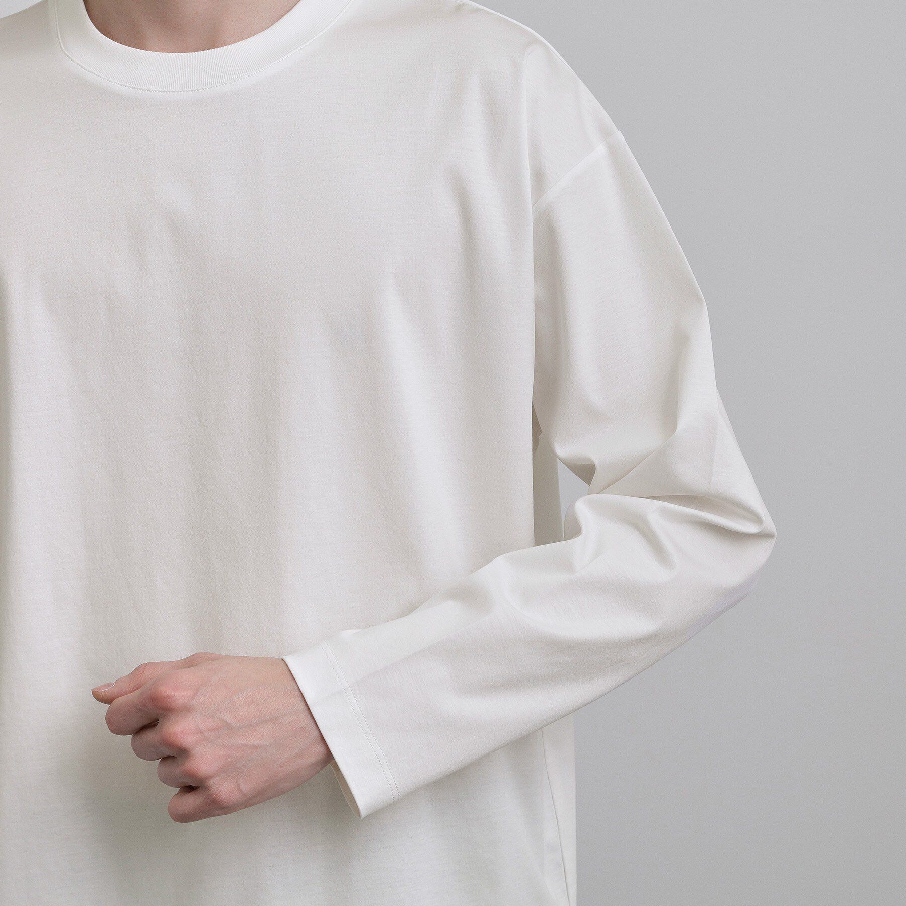 tk.TAKEO KIKUCHI「スムースシルケット L／Sカットソー」|Tシャツ・カットソー|