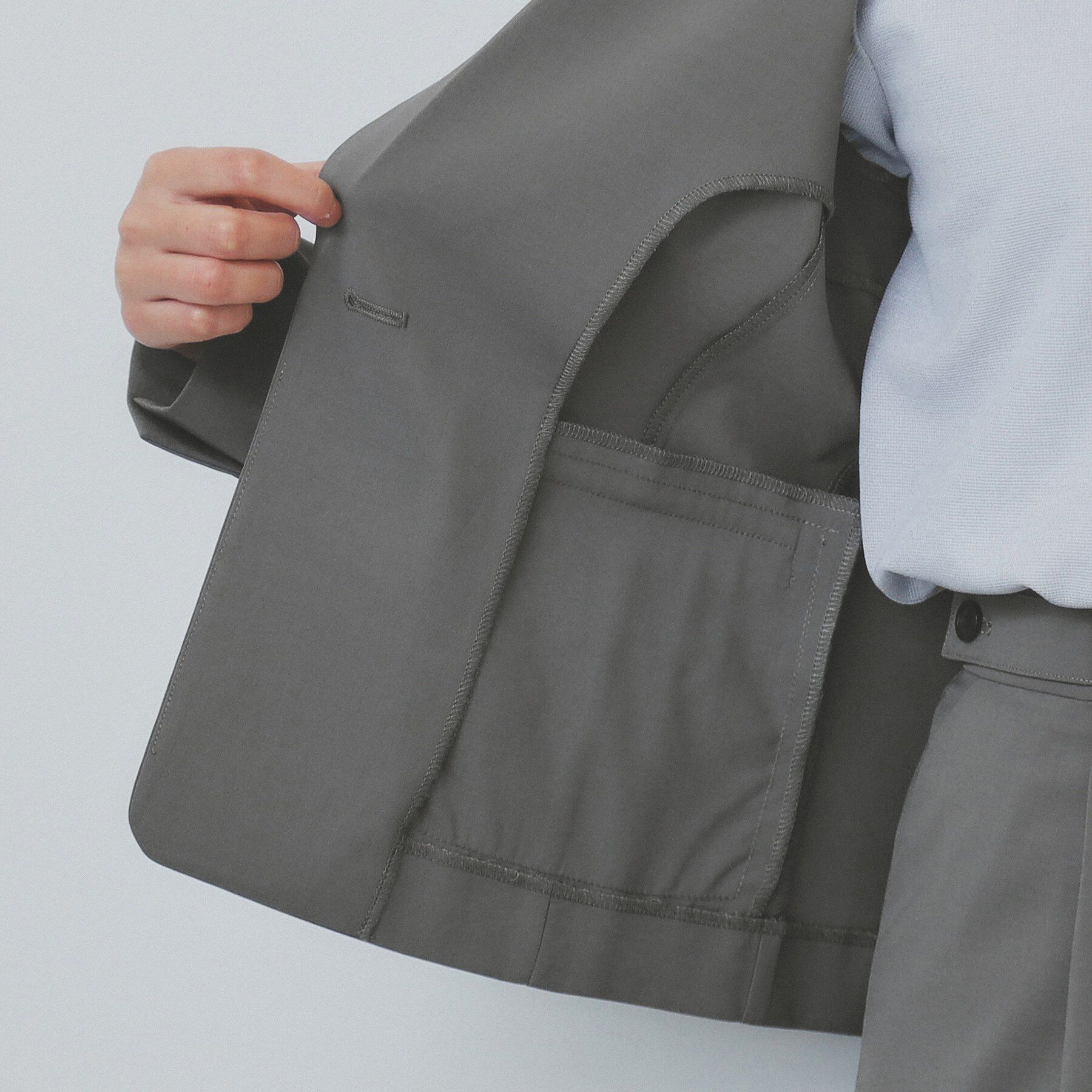 index「ストレッチテーラードジャケット/セットアップ対応【洗える/抗ピル/接触冷感】」|テーラードジャケット|