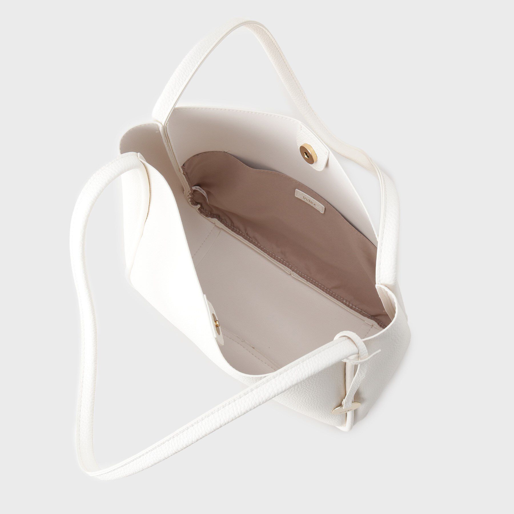 index「【A4サイズ収納可能】コインチャーム付きトートバッグ」|トートバッグ|