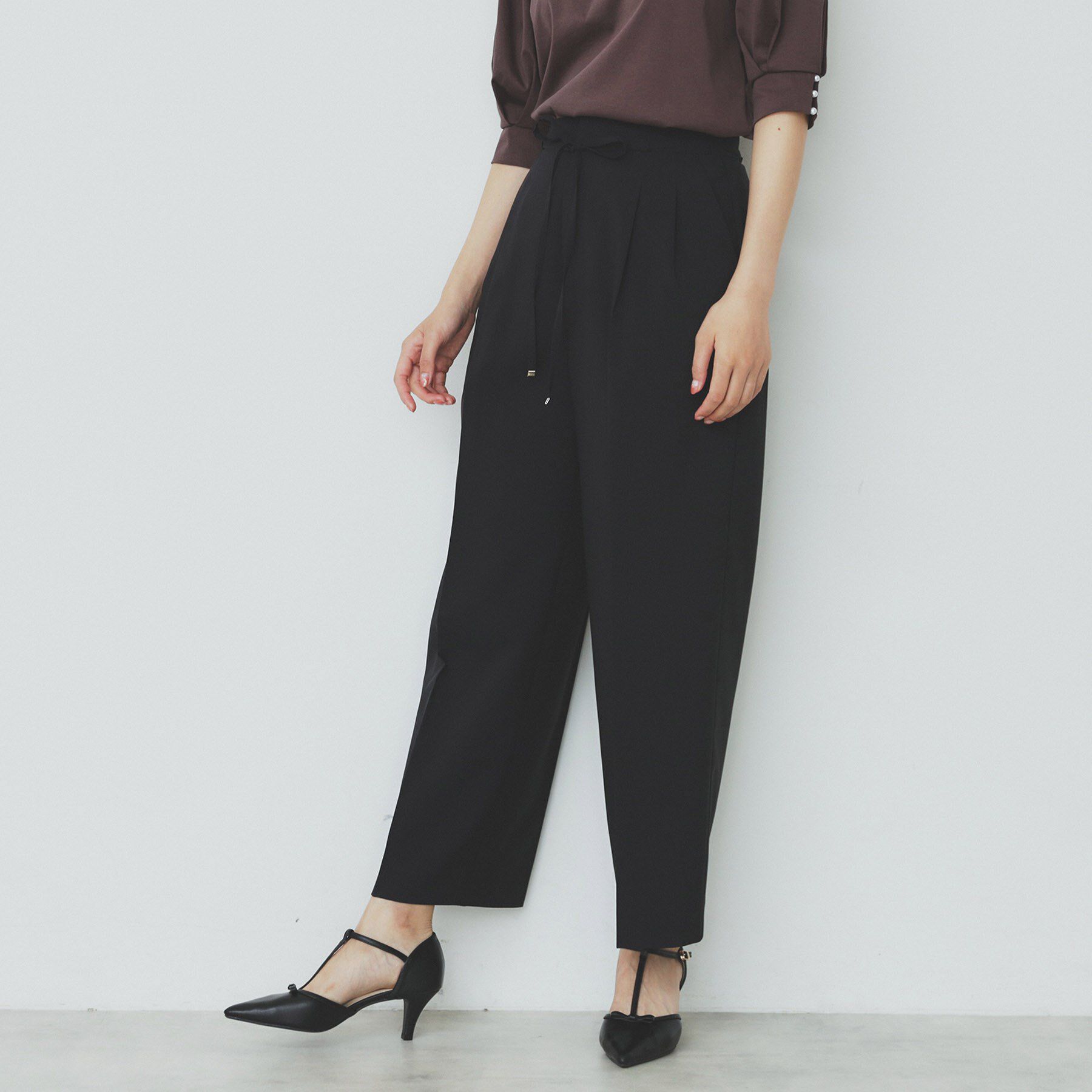 index「ストレッチ2タックワイドパンツ【洗濯機洗い可/接触冷感/吸水速乾】」|その他|