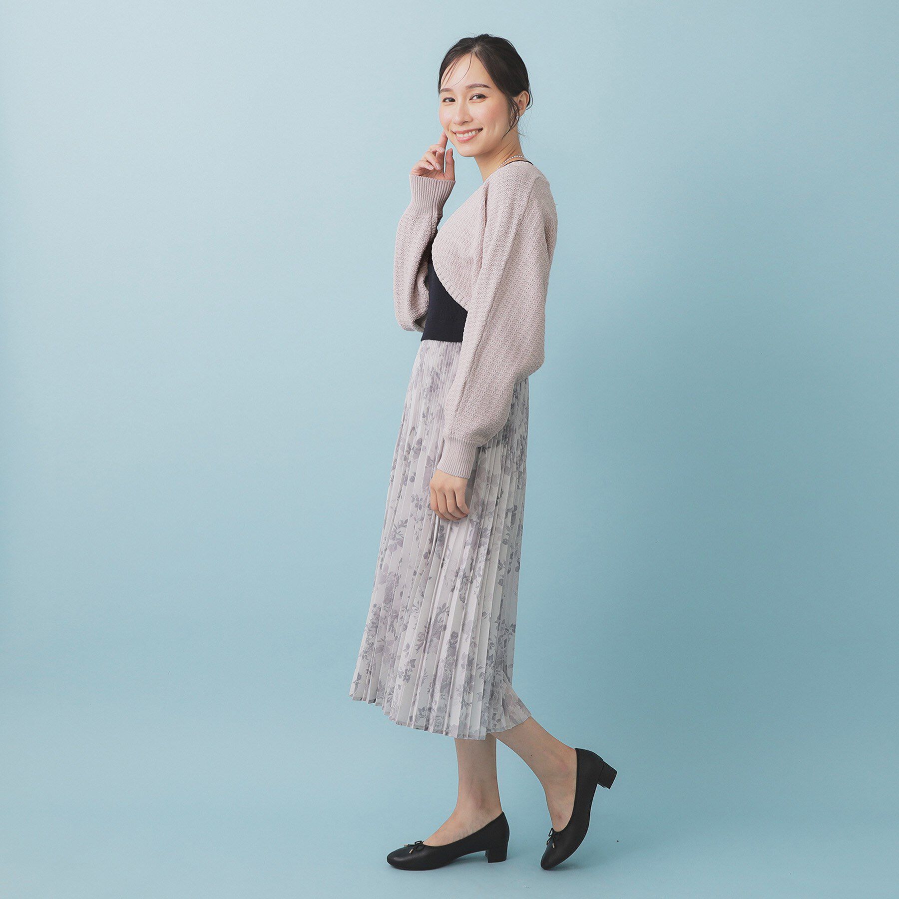 index「ボレロカーディガン【洗濯機OK抗ピル】」|カーディガン|