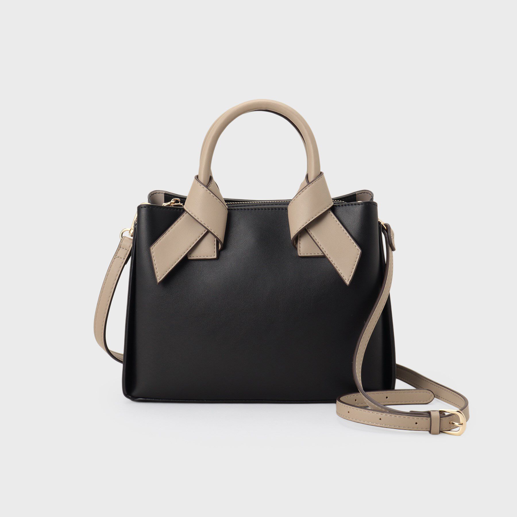 index「【2WAY】リボンハンドルミドルトートバッグ」|トートバッグ|