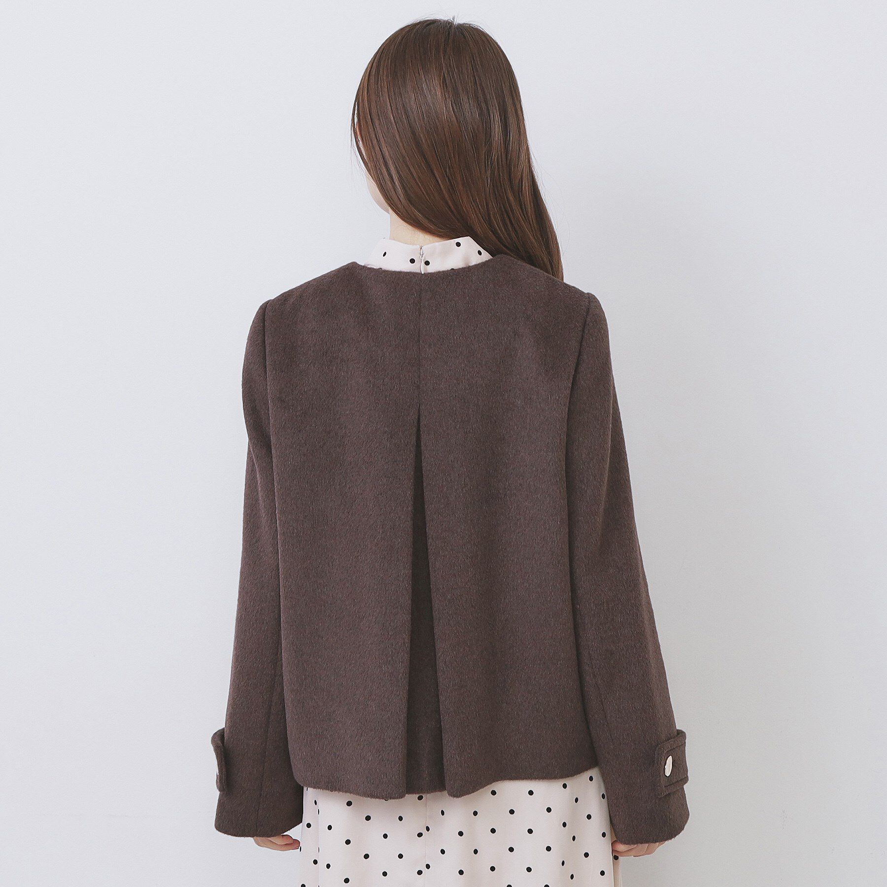 index「ノーカラーショートコート」|ノーカラーコート|