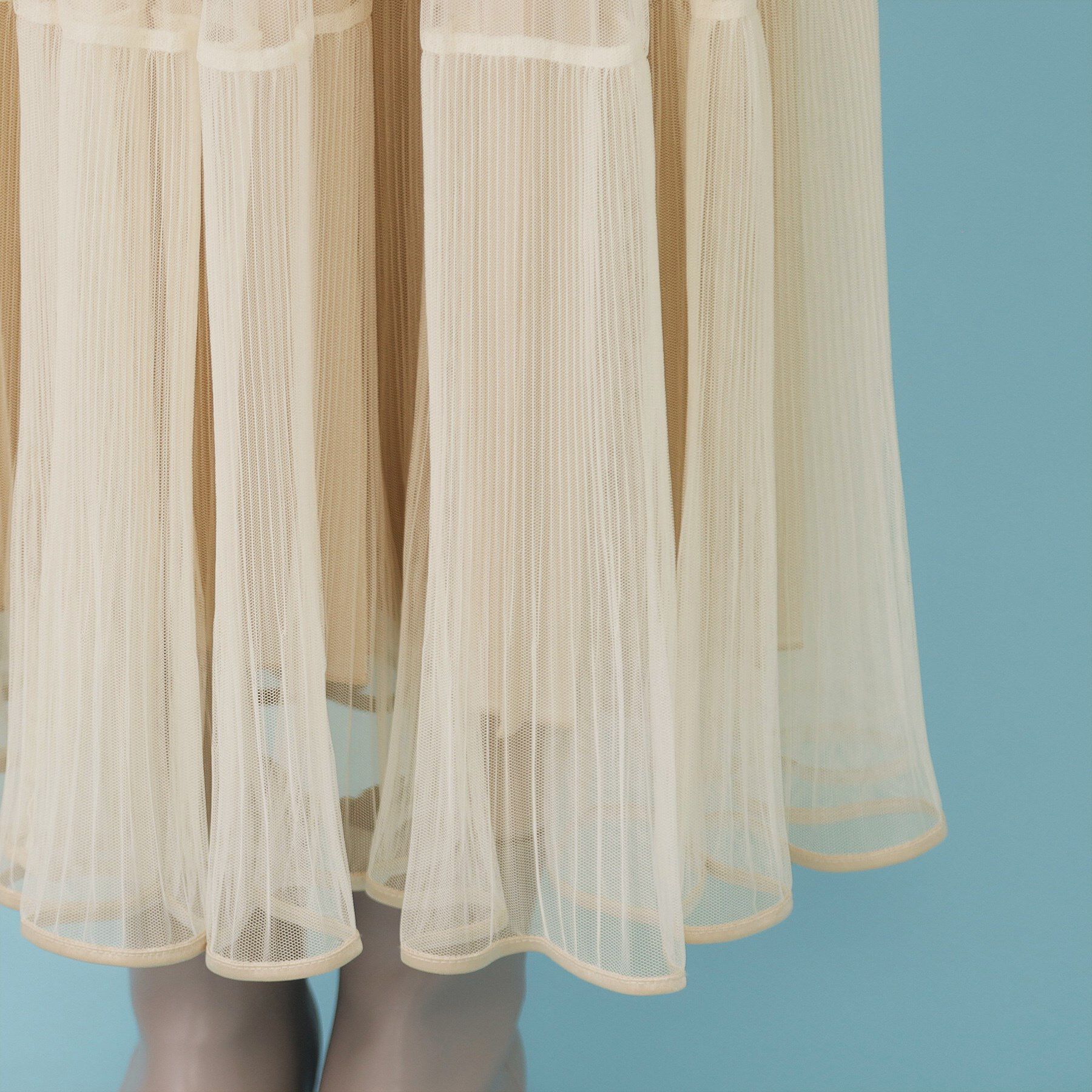 index「リバーシブルチュールティアードフレアスカート【洗濯機OK】」|スカート|