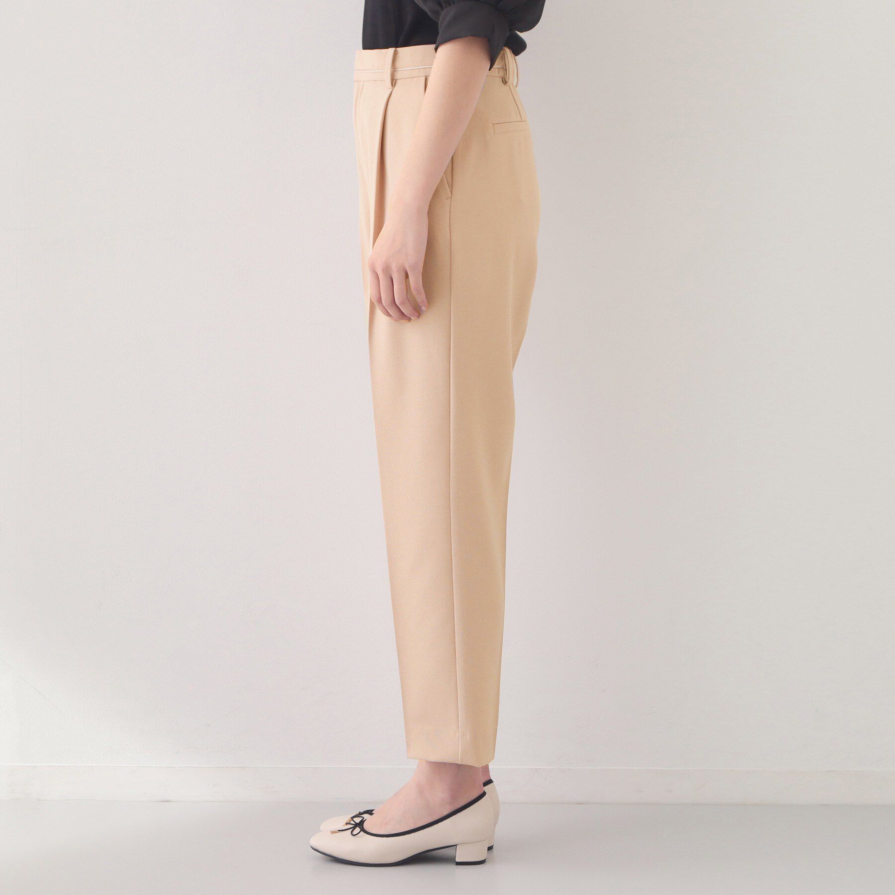 index「ストレッチテーパードパンツ/セットアップ対応可【洗濯機OK/接触冷感/吸水速乾/防シワ】《SS～LL」|その他|