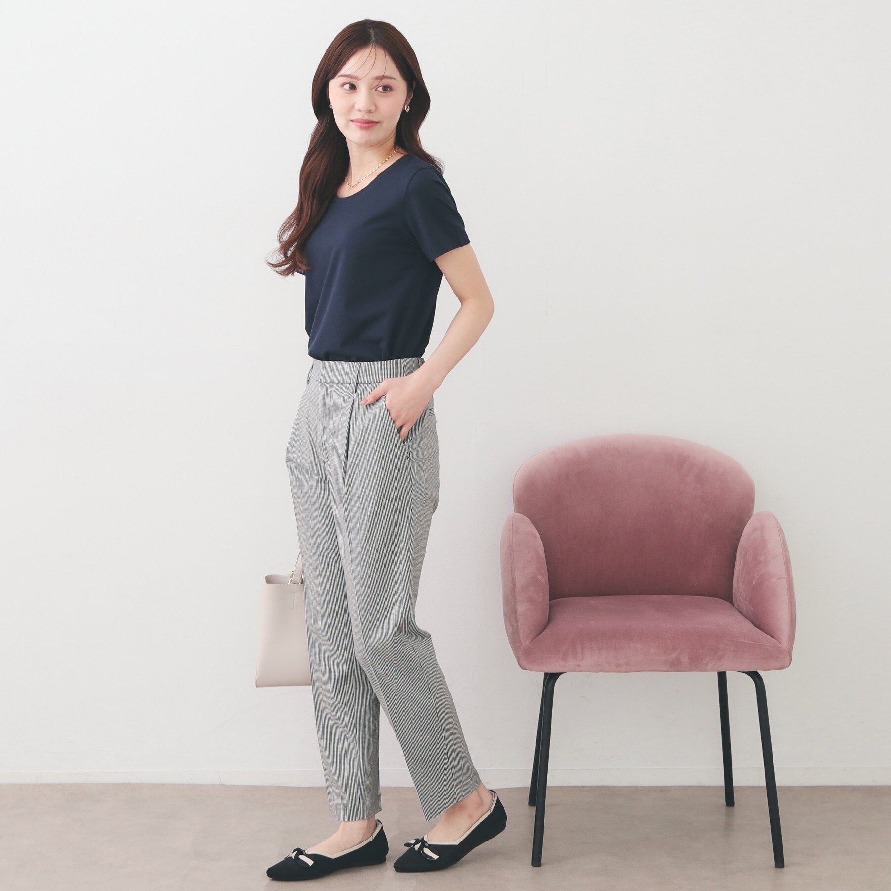 index「Everyday！テーパードパンツ【洗濯機OK/吸水速乾/接触冷感/透け防止】《XS～LL/6col」|その他|