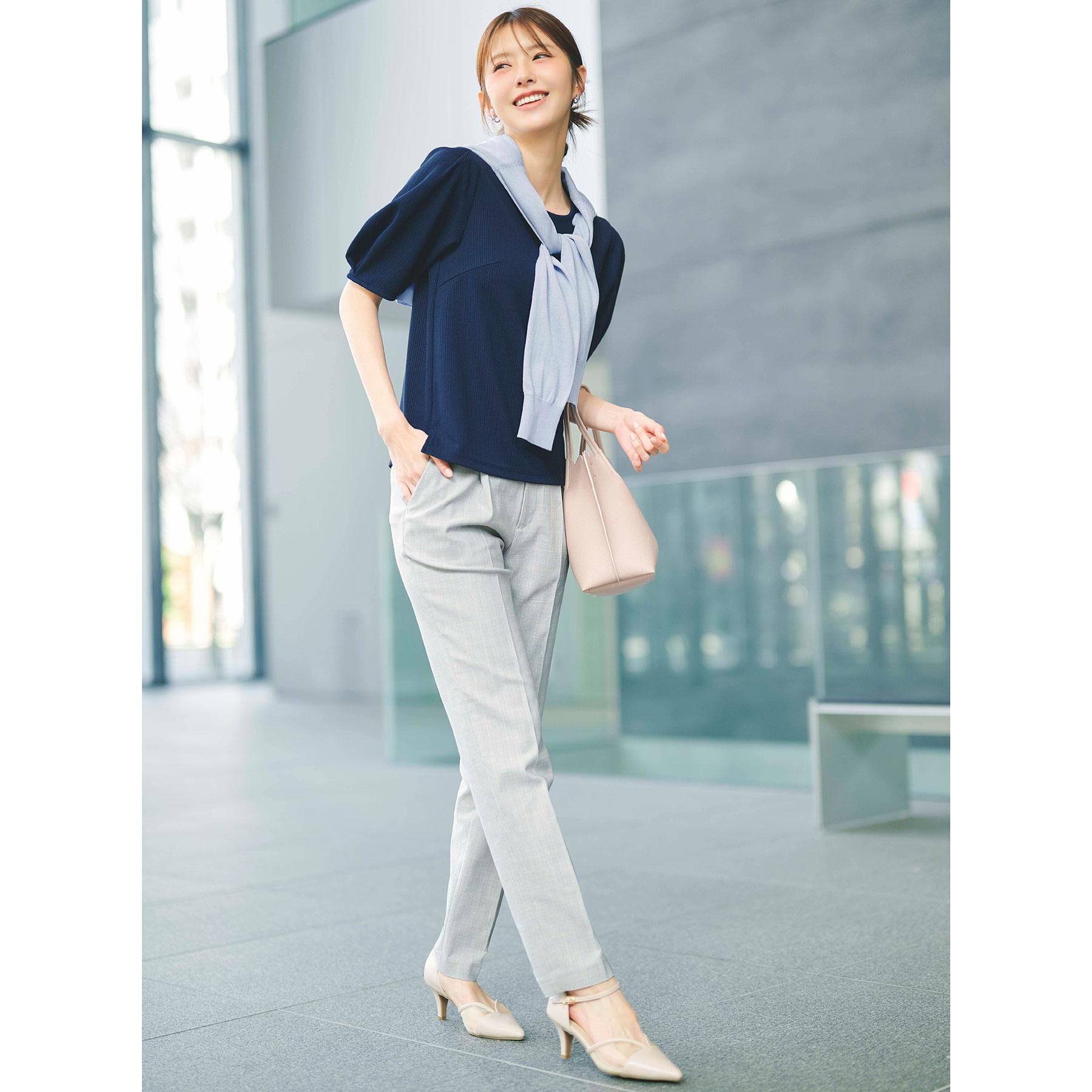 index「Everyday！テーパードパンツ【洗濯機OK/吸水速乾/接触冷感/透け防止】《XS～LL/6col」|その他|