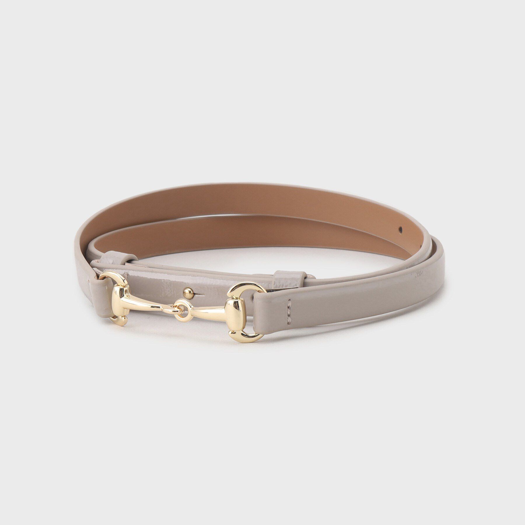 OPAQUE.CLIP「スライドベルト」|ベルト|グレージュ(150)