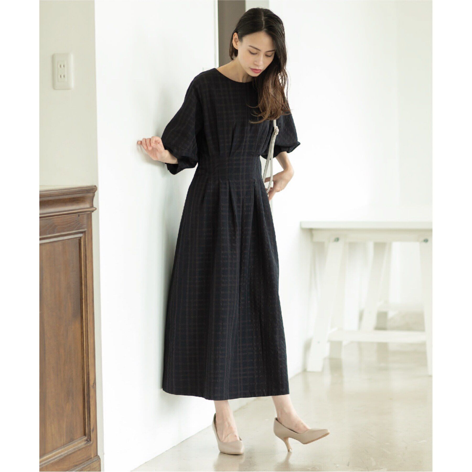 OPAQUE.CLIP「【抗菌防臭加工/7cmヒール】ベーシックパンプス/通勤・セレモニー対応」|パンプス|