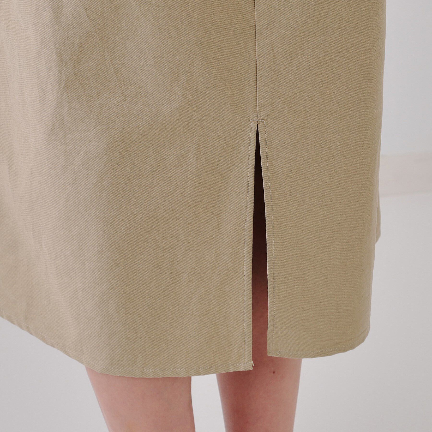 OPAQUE.CLIP「フリルデザインワンピース【洗濯機洗い可】」|ワンピース|