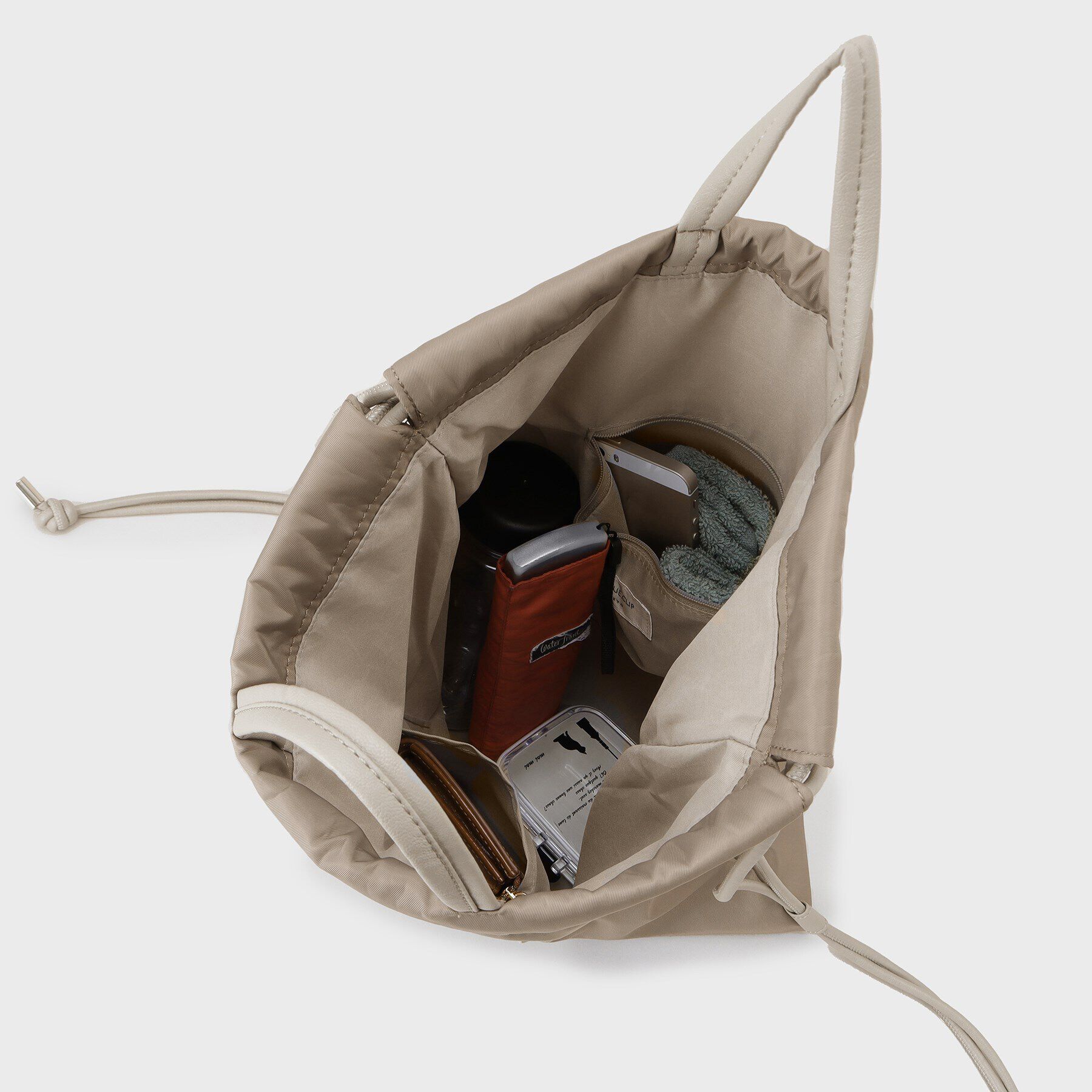 OPAQUE.CLIP「【A4サイズ対応】フロントポケットデザインナップザック」|リュック|