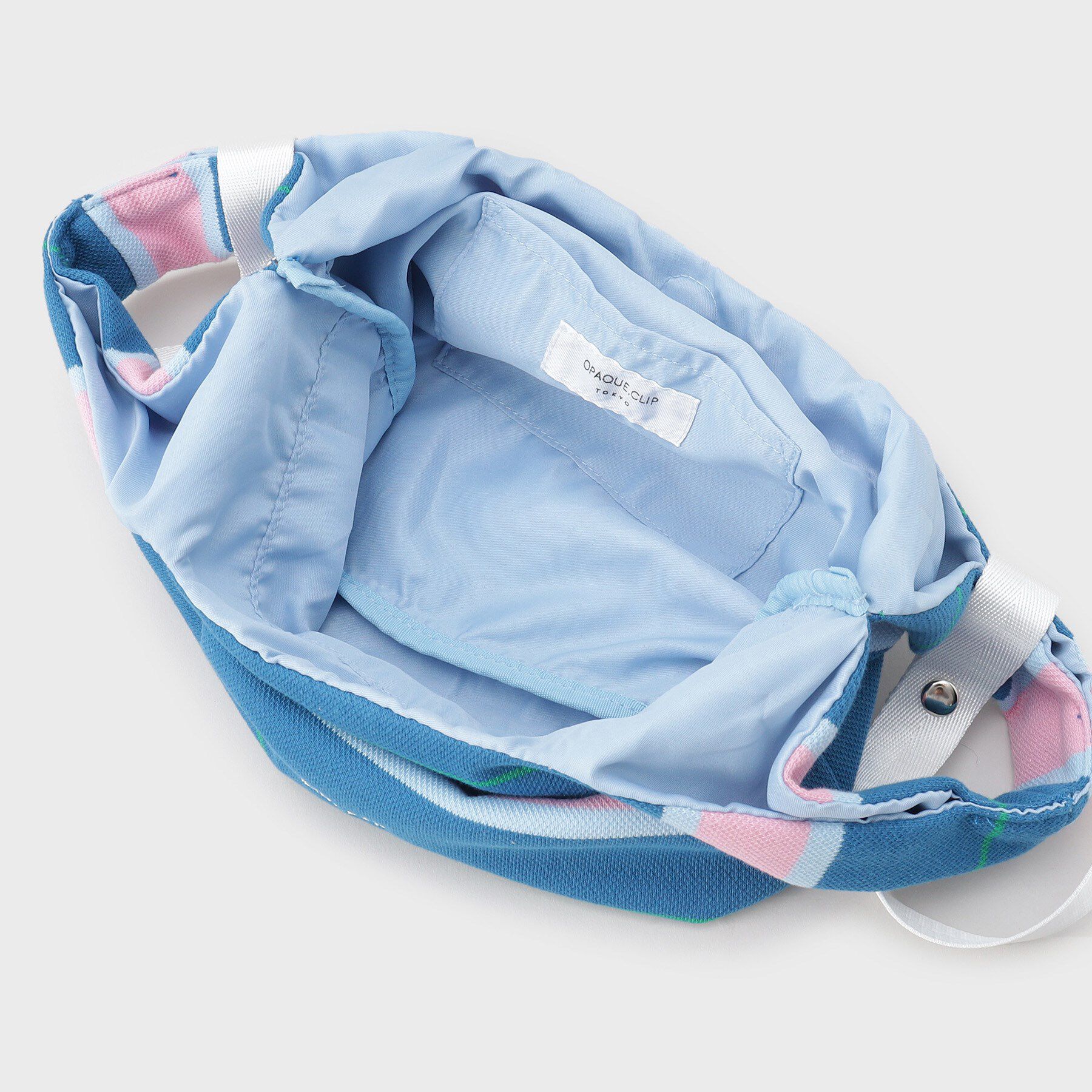 OPAQUE.CLIP「【2WAY】マルチボーダーハンドバッグ」|ハンドバッグ|