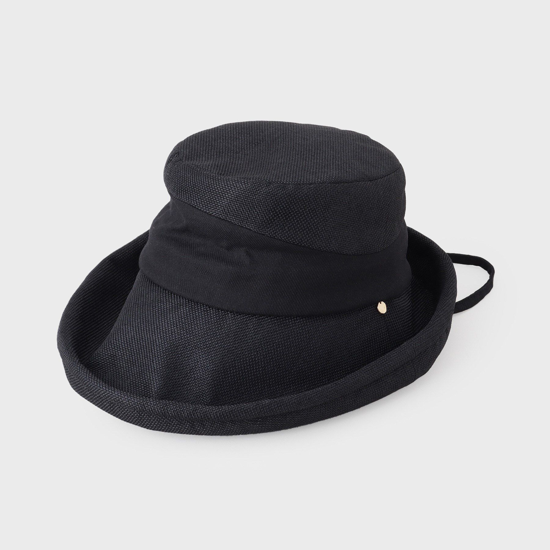 OPAQUE.CLIP「切り替えフクレハット」|ハット|ブラック(019)