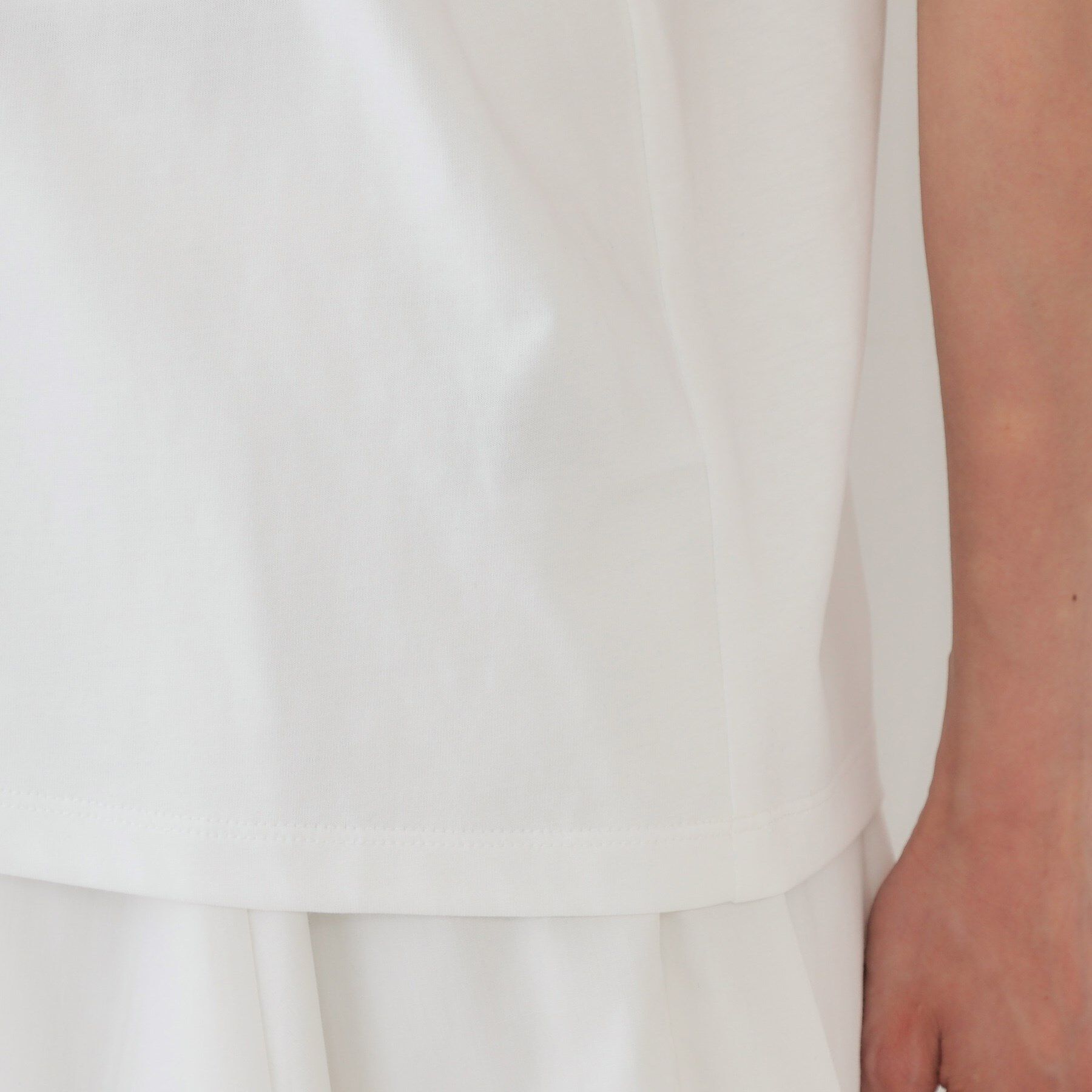 OPAQUE.CLIP「《ツインセット》スパンコールキャミ&times;Tシャツ【洗濯機洗い可】」|その他|