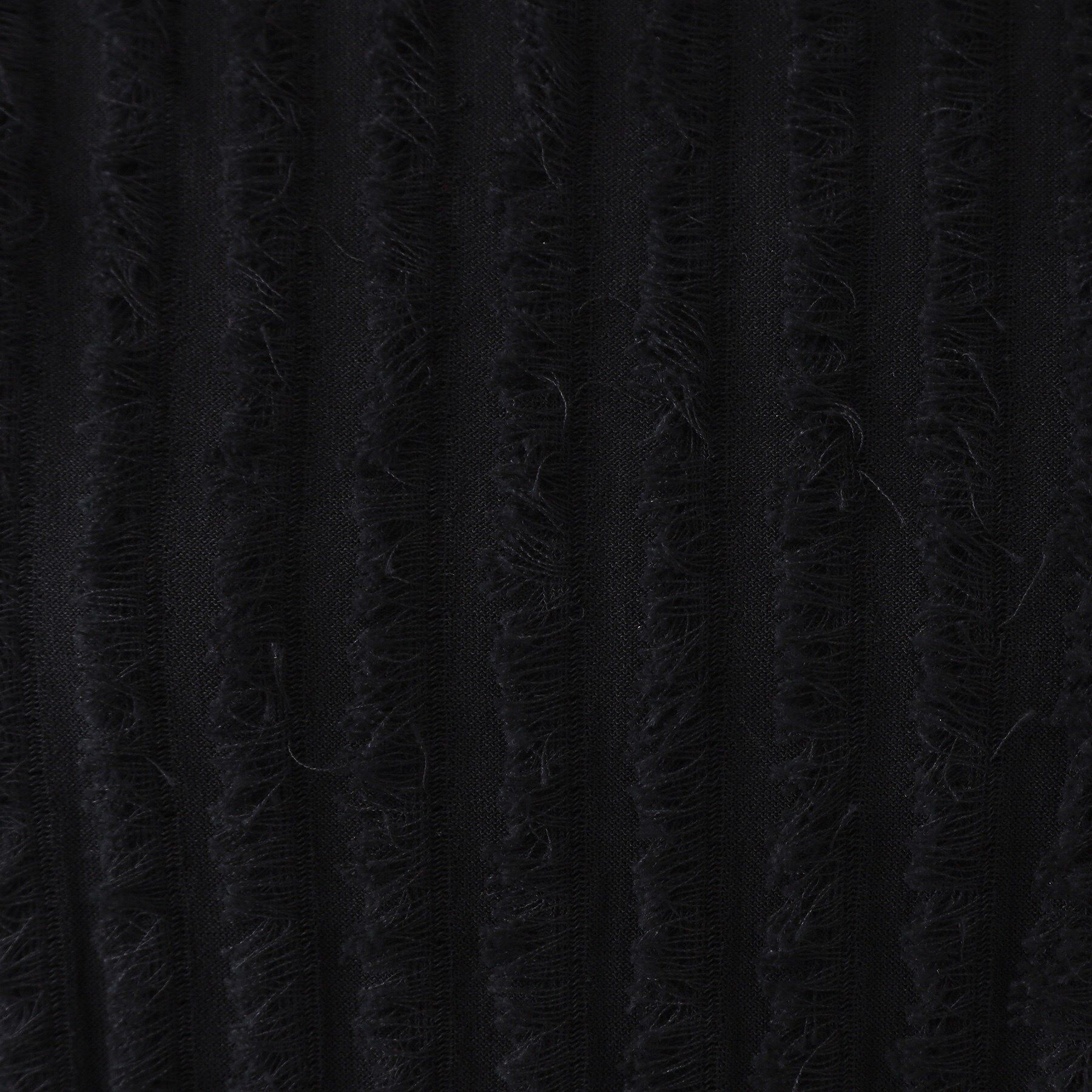 OPAQUE.CLIP「フリンジクロップドニット【洗濯機洗い可/抗ピル】」|ニット・セーター|