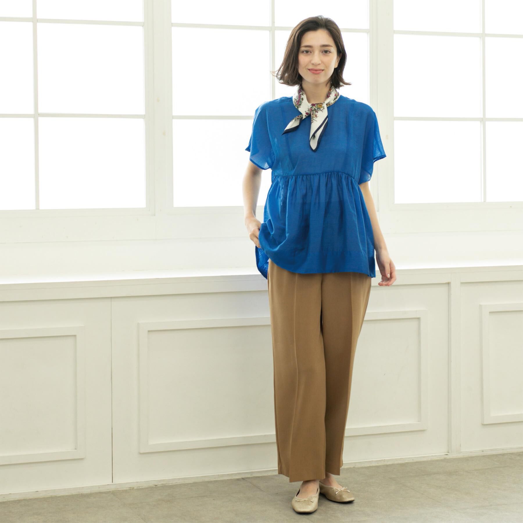 OPAQUE.CLIP「《丈が選べる/SS-LLサイズ》美脚ストレッチイージーワイドパンツ/セットアップ対応【防シワ/洗濯機」|その他|