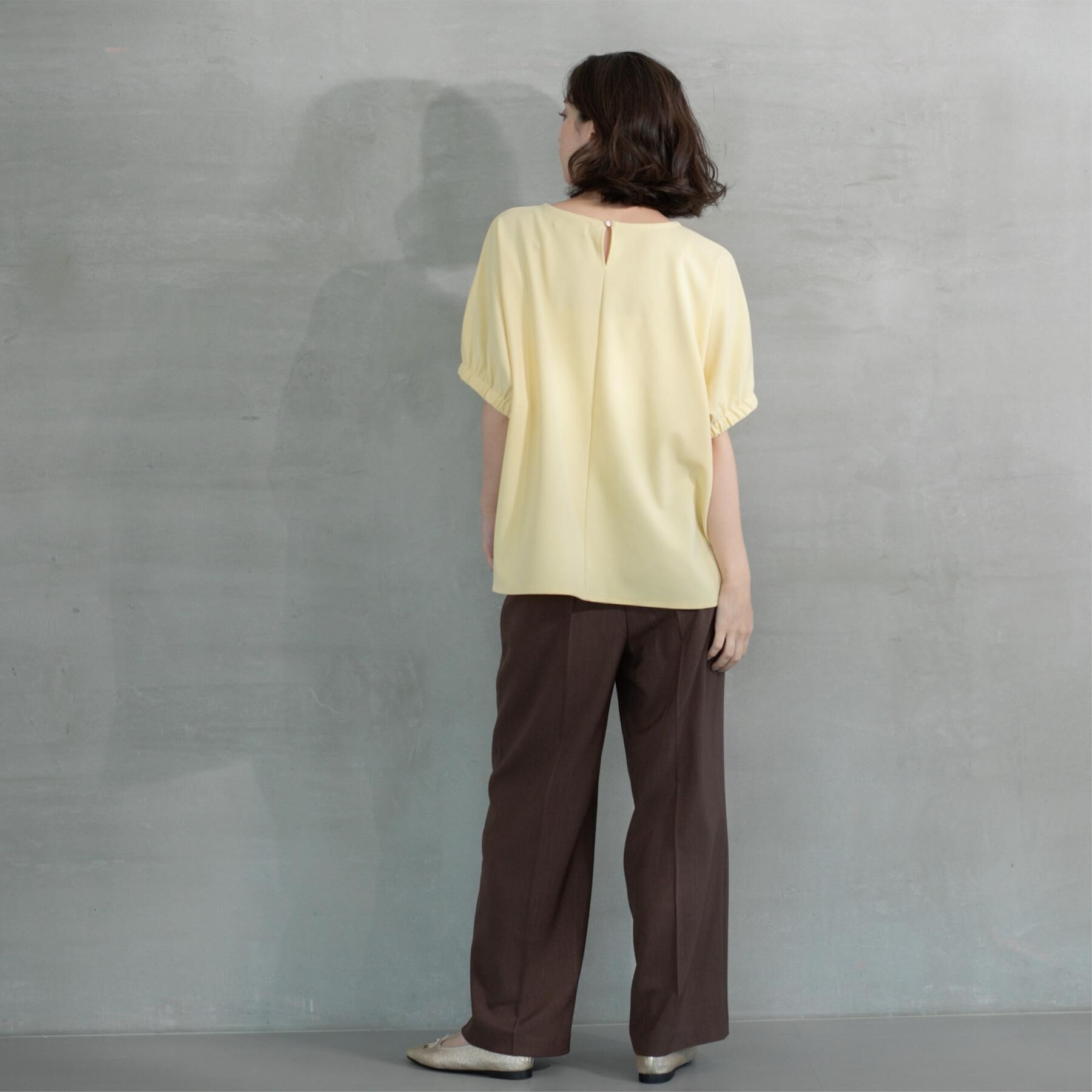 OPAQUE.CLIP「ラメストライプイージーワイドパンツ/セットアップ可【洗濯機洗い可/防シワ/吸水速乾】」|その他|