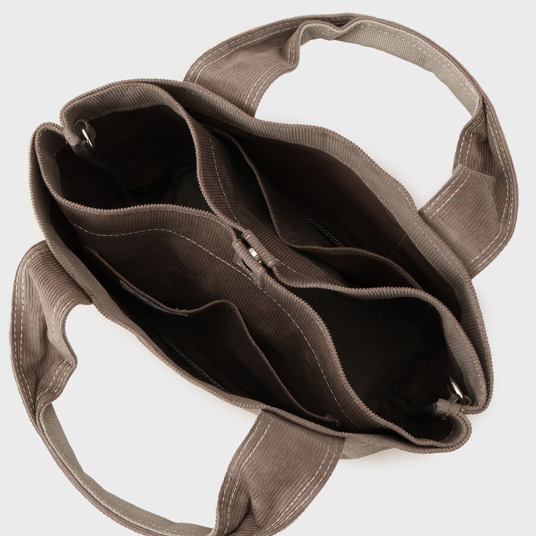 OPAQUE.CLIP「【2WAY／多ポケット】3層セパレートミドルトートバッグ」|トートバッグ|