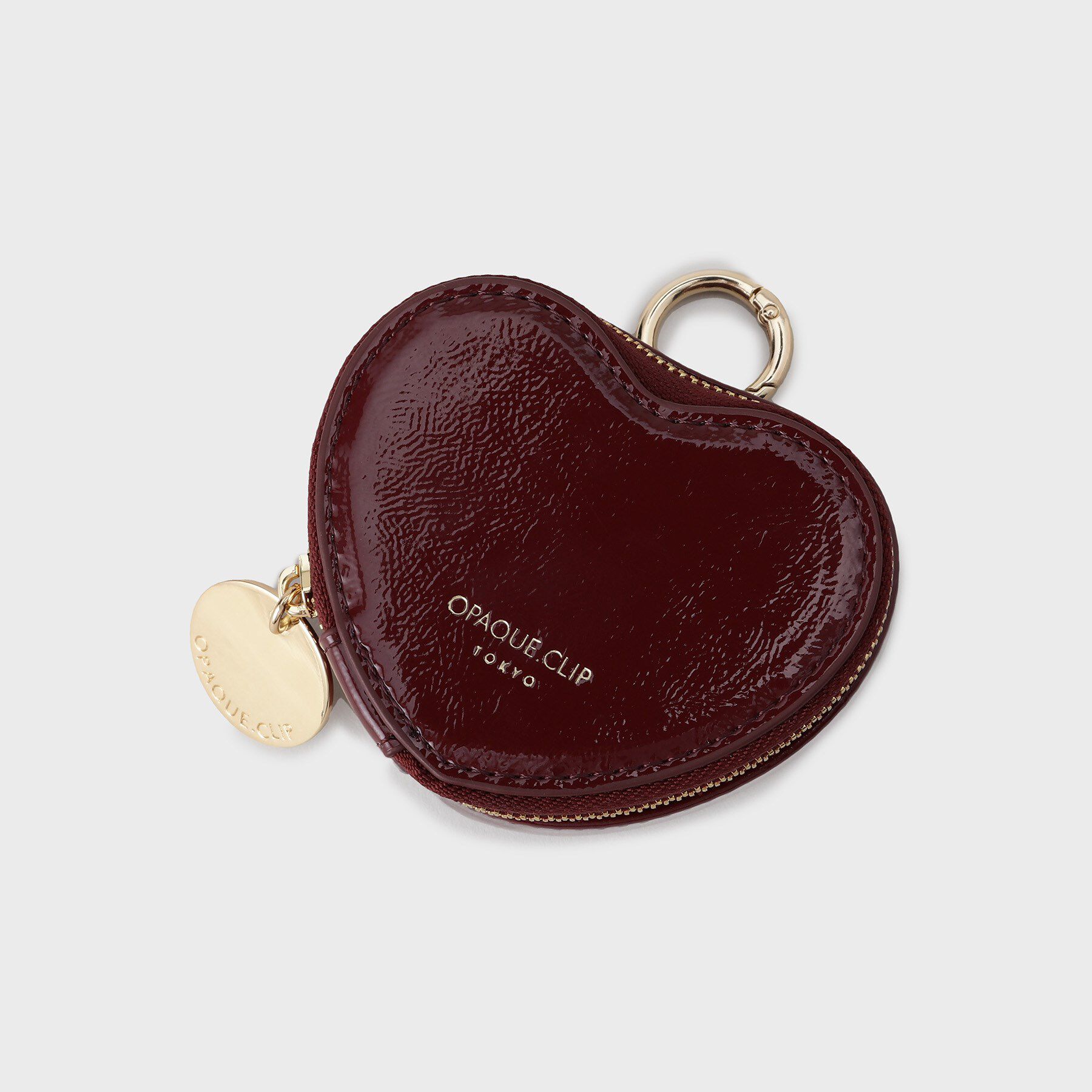 OPAQUE.CLIP「【2WAY／ミラー付き】エナメルモチーフミニチャーム」|キーケース|