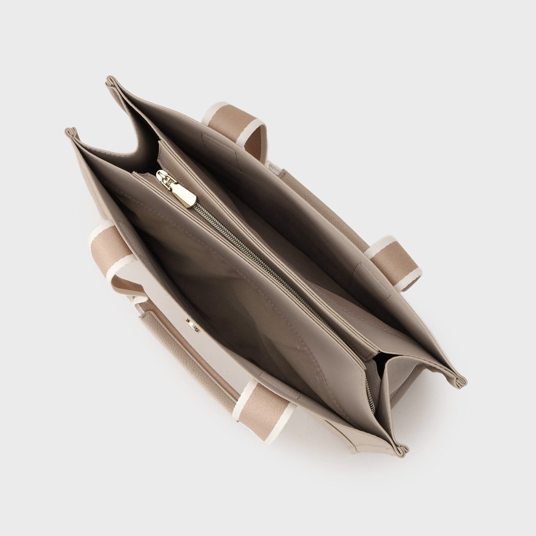 OPAQUE.CLIP「【3層仕様/A4サイズ対応】ラインテープスクエアトートバッグ」|トートバッグ|